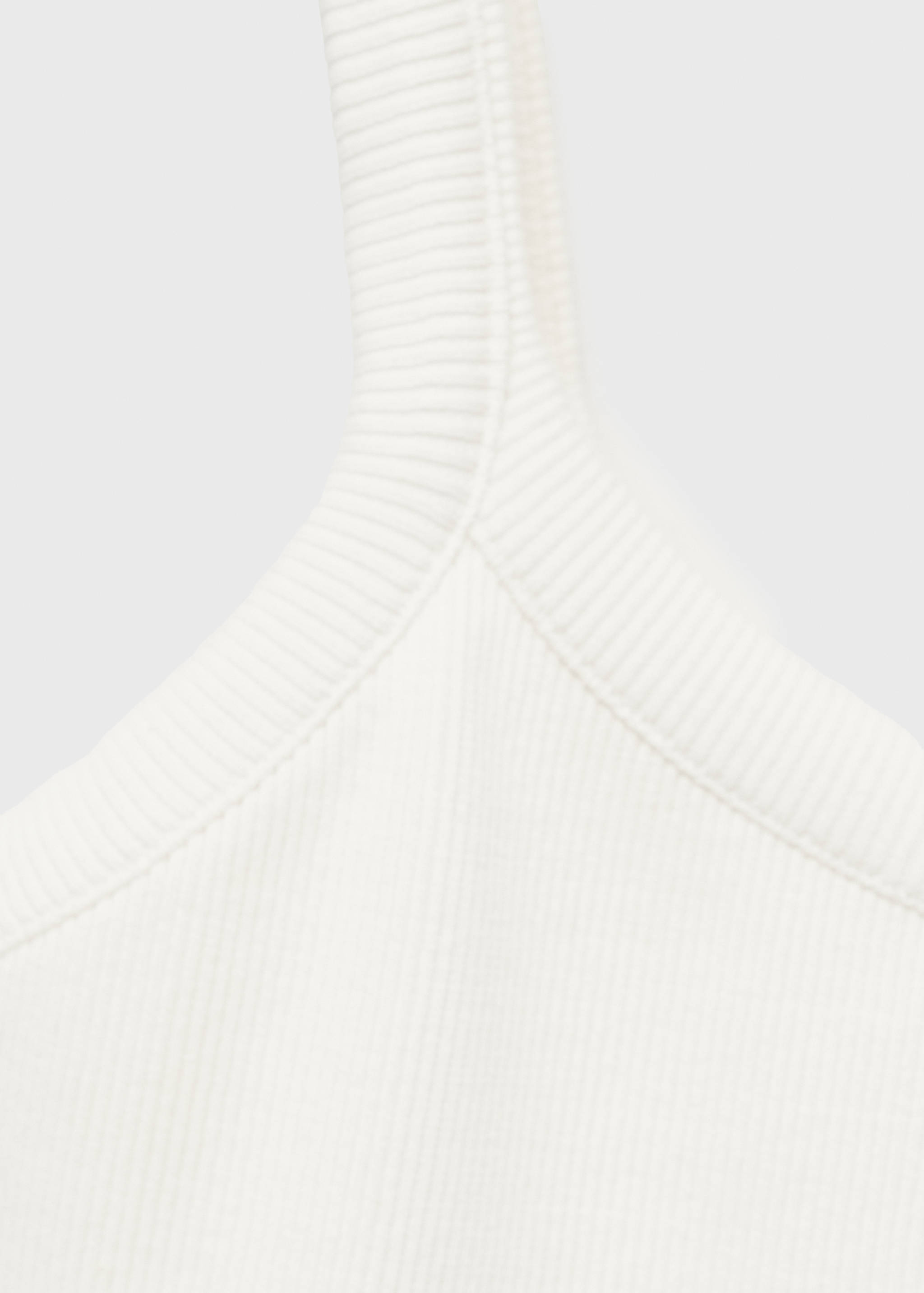 Body coton maille côtelée - Détail de l'article 0