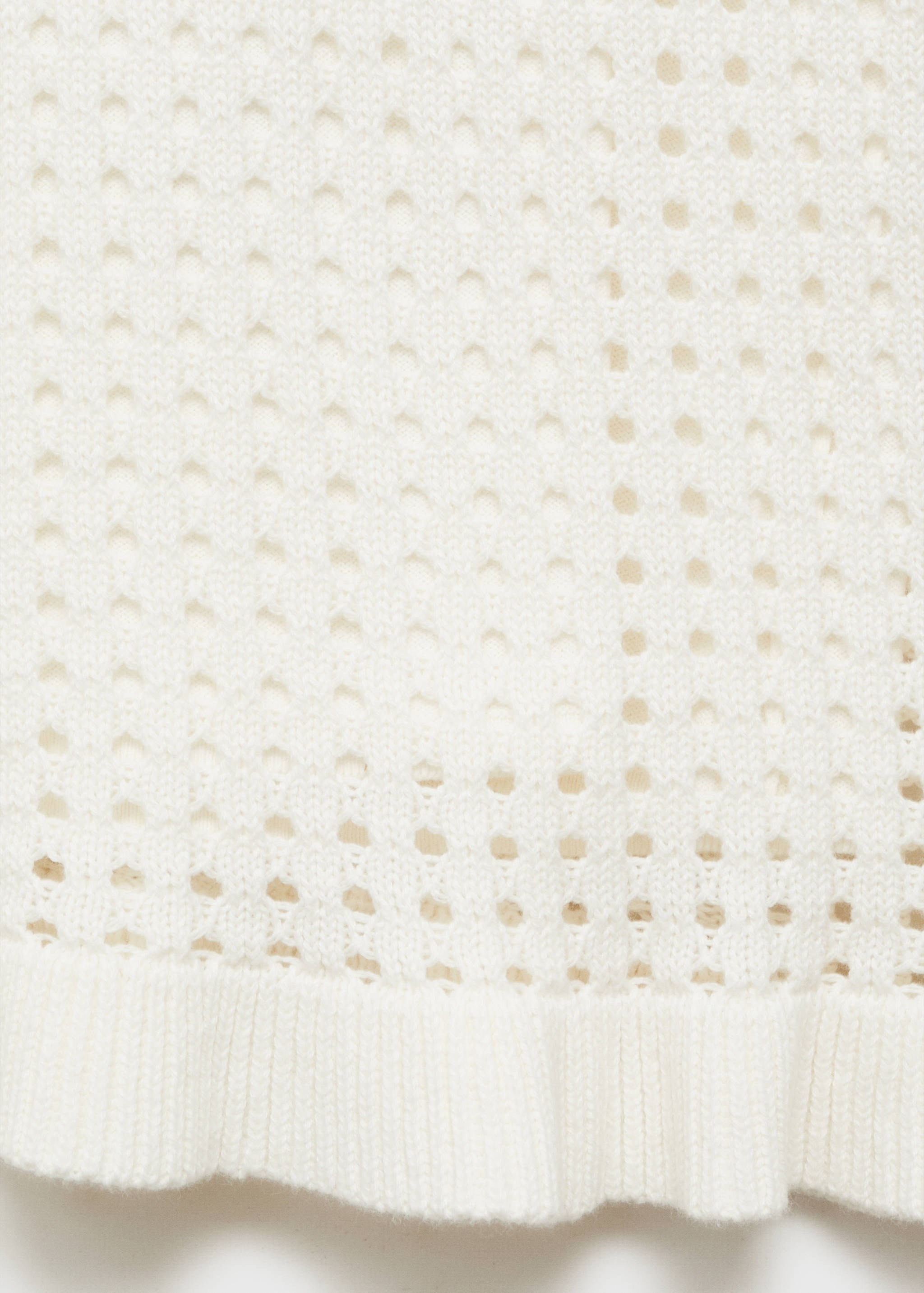 Long knitted skirt - Details of the article 0