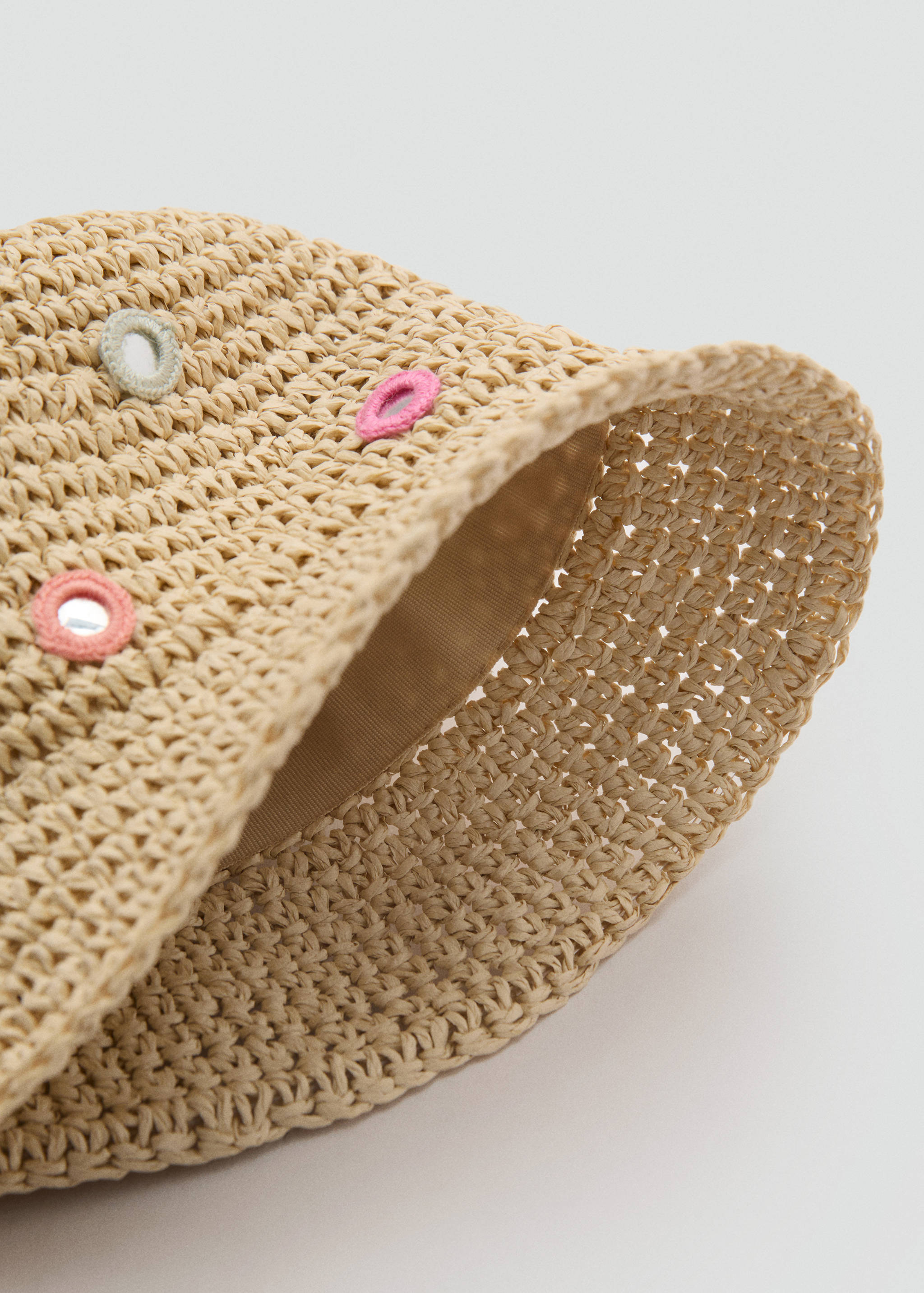 Natural fibre hat - Details of the article 1