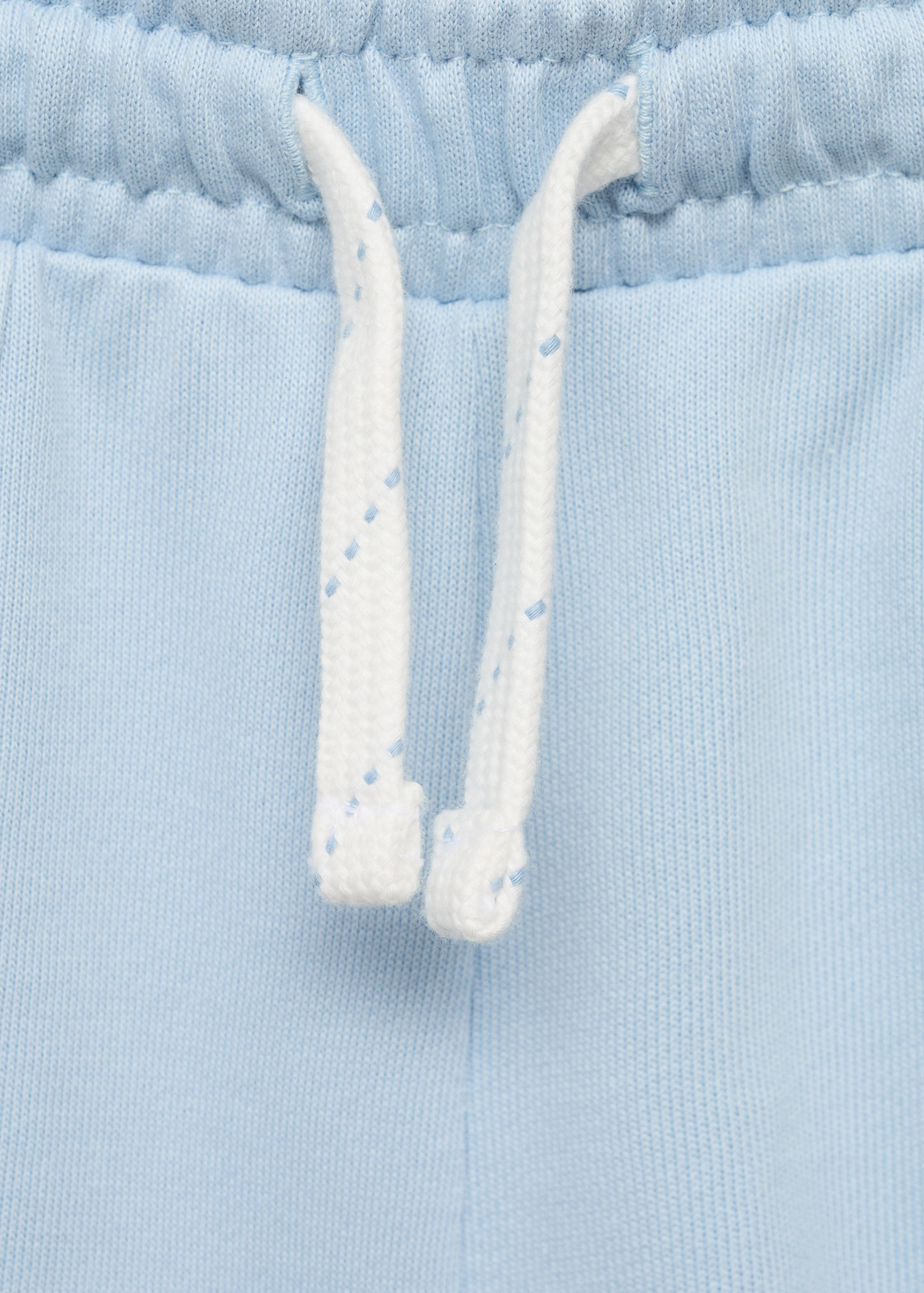 Cotton shorts with elastic waist - Details of the article 8