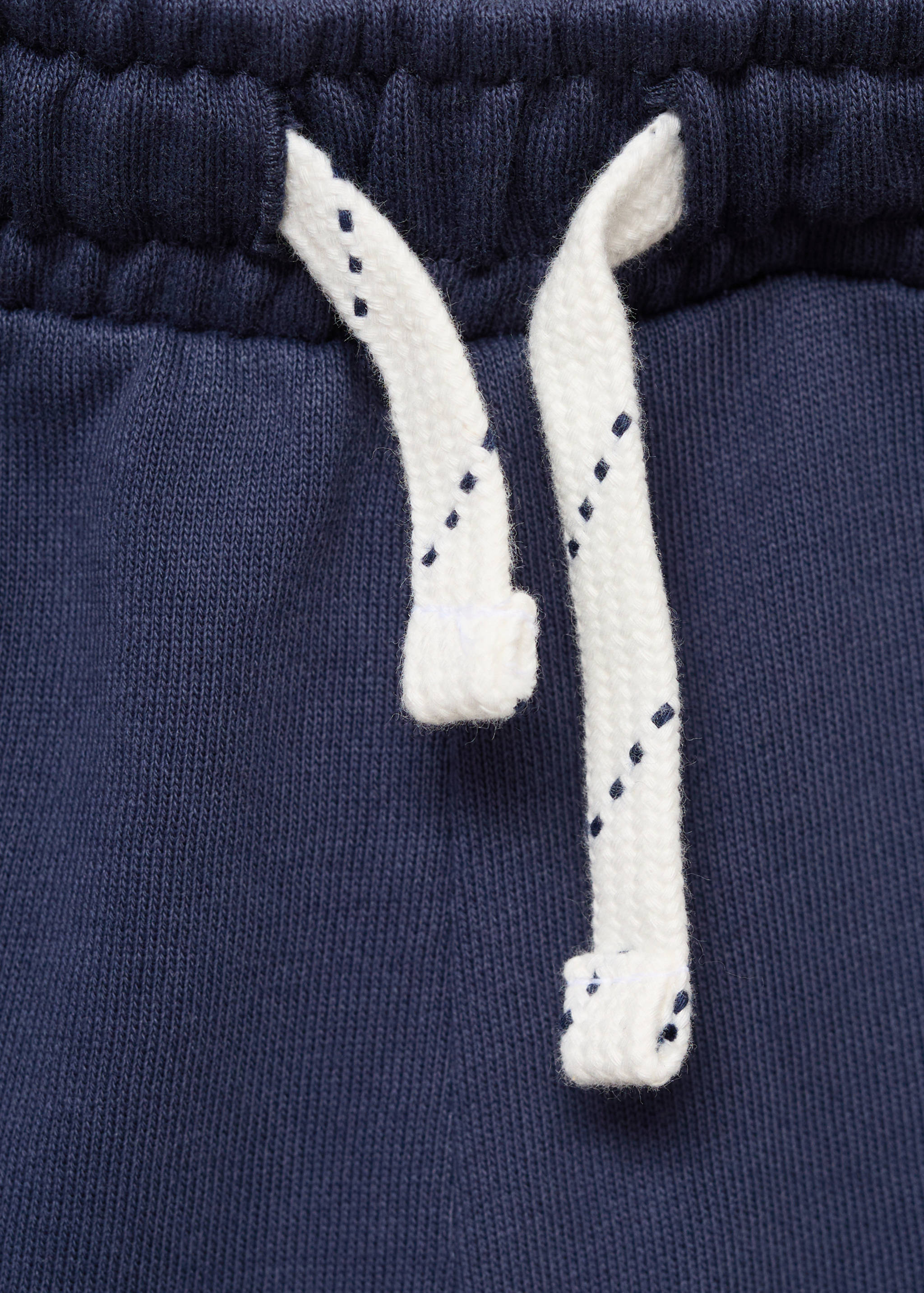 Cotton shorts with elastic waist - Details of the article 8