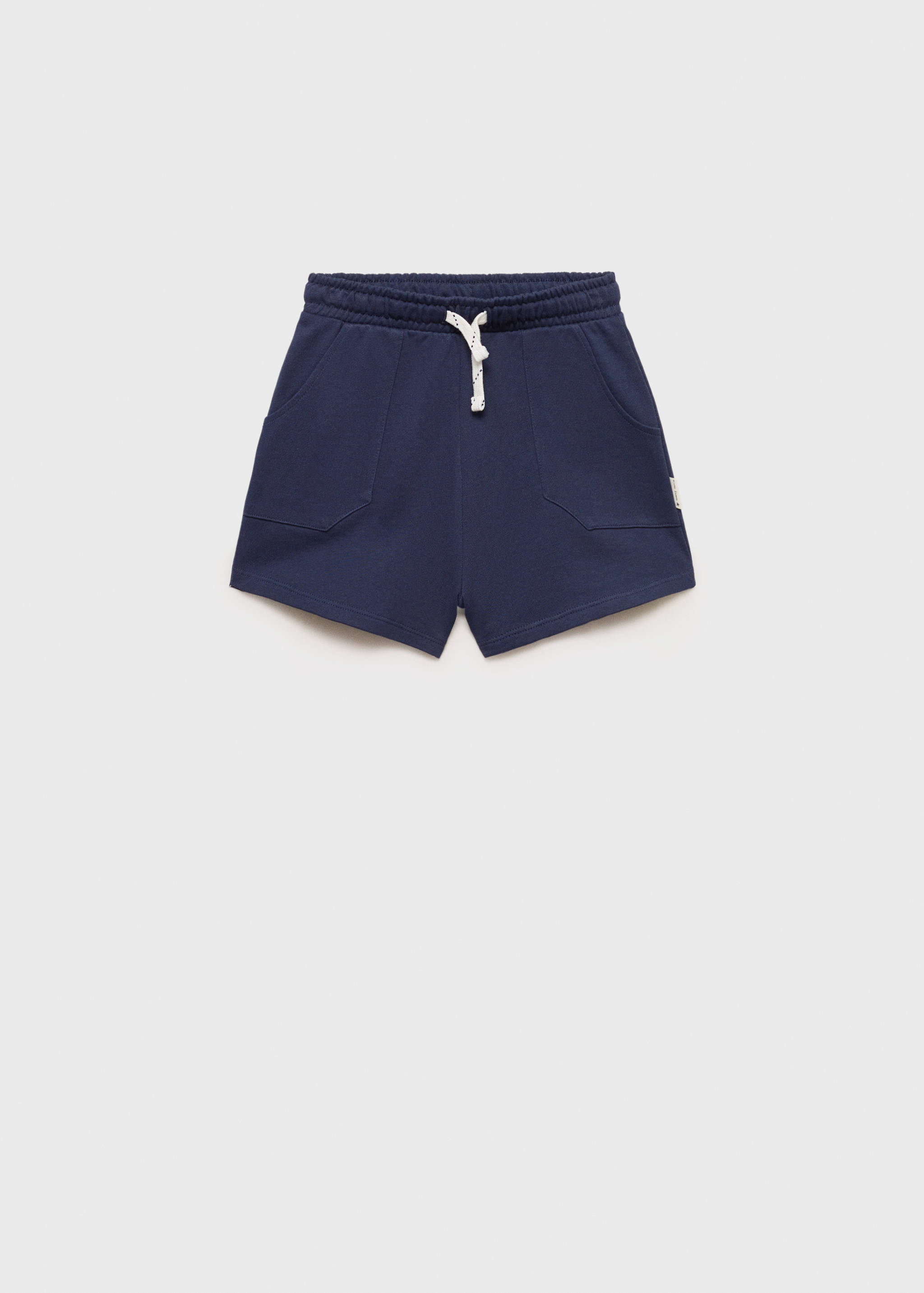 Cotton shorts with elastic waist - Article without model