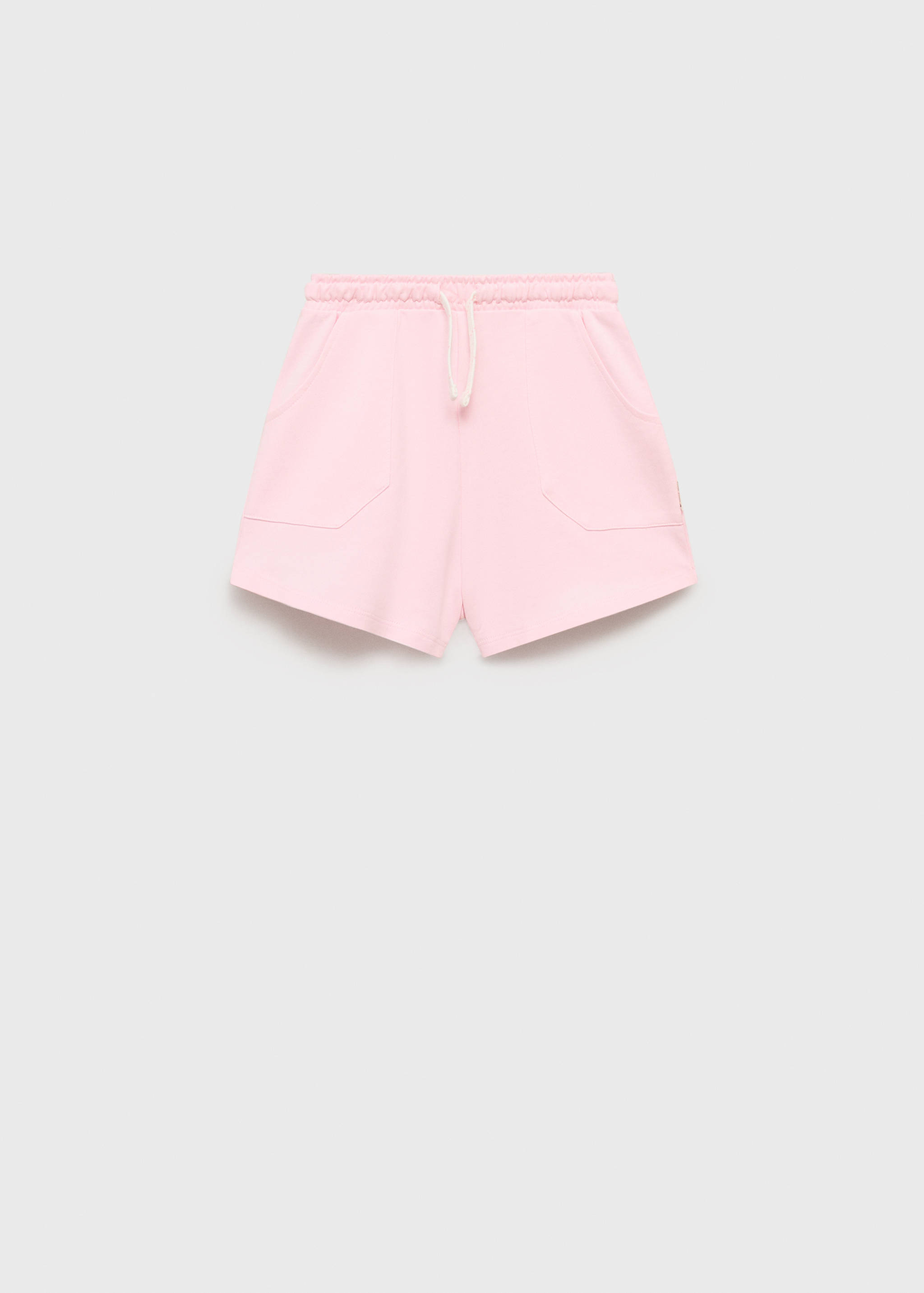 Cotton shorts with elastic waist - Article without model