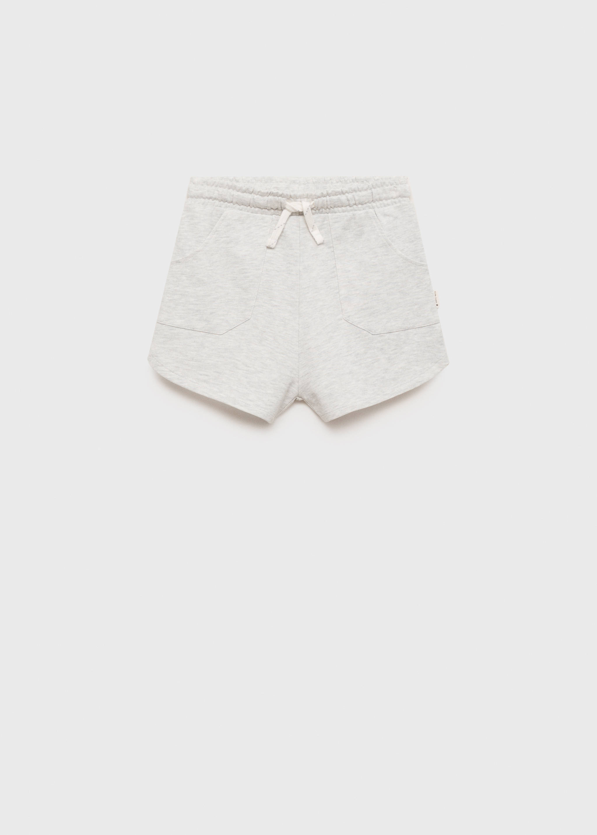 Cotton shorts with elastic waist - Article without model