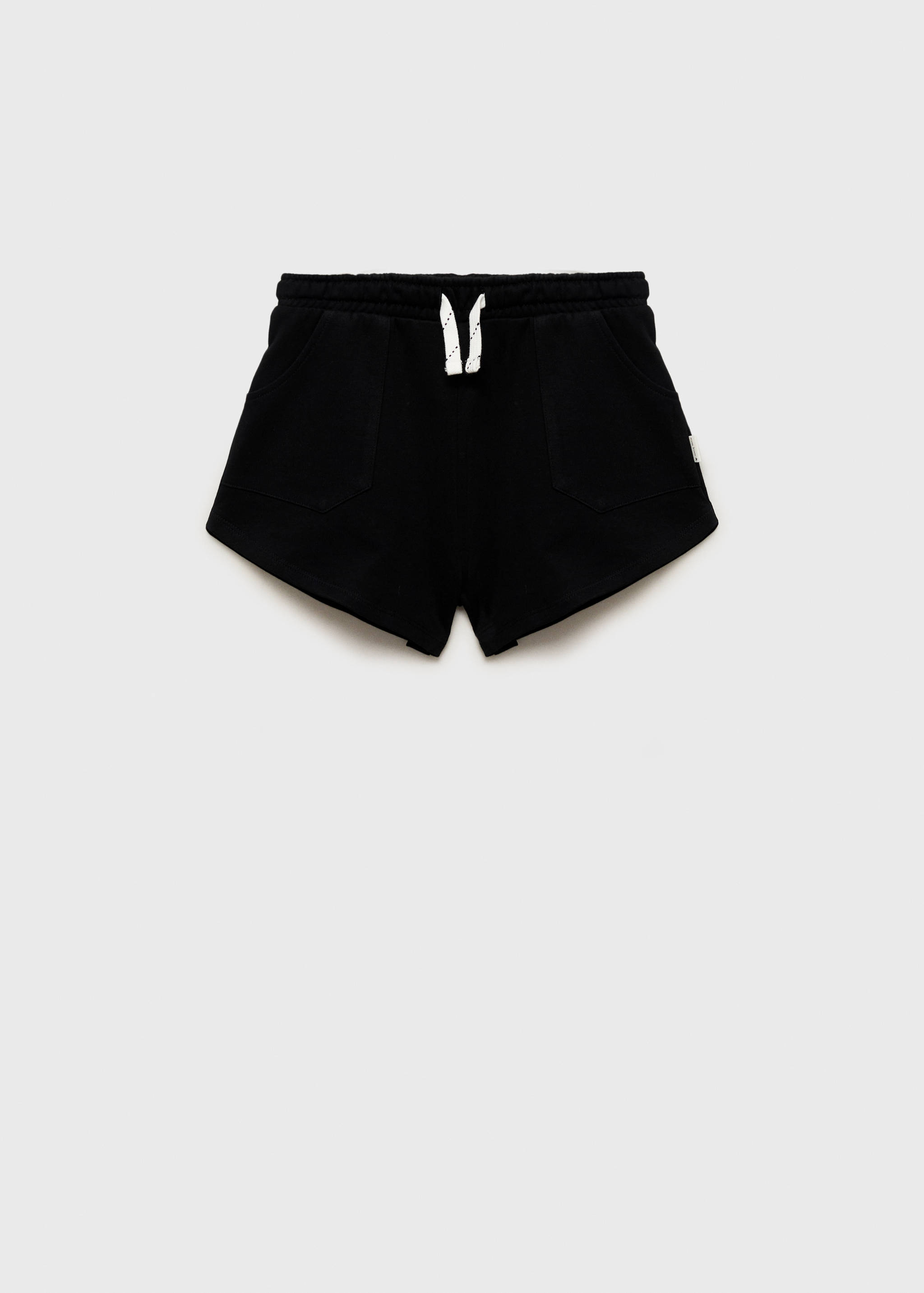 Cotton shorts with elastic waist - Article without model