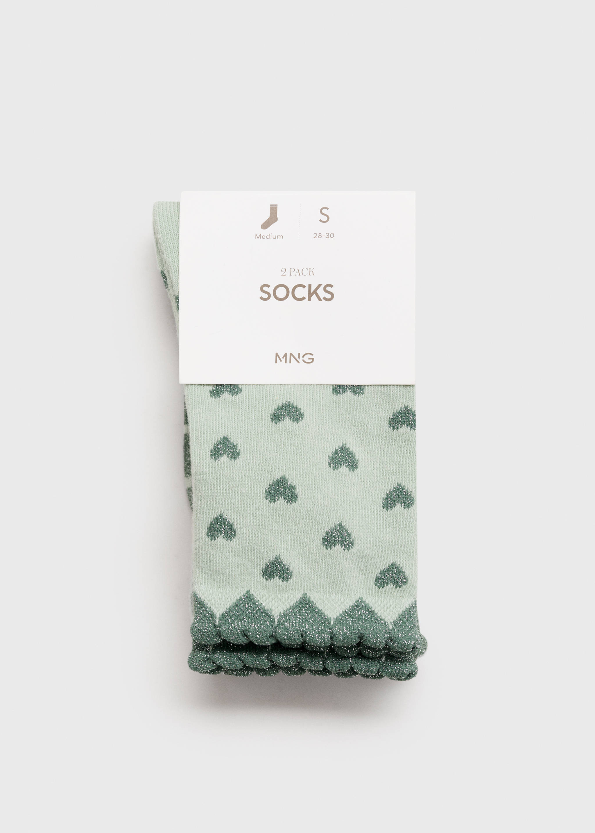 Zweierpack Socken im Muster-Mix - Artikel ohne Model