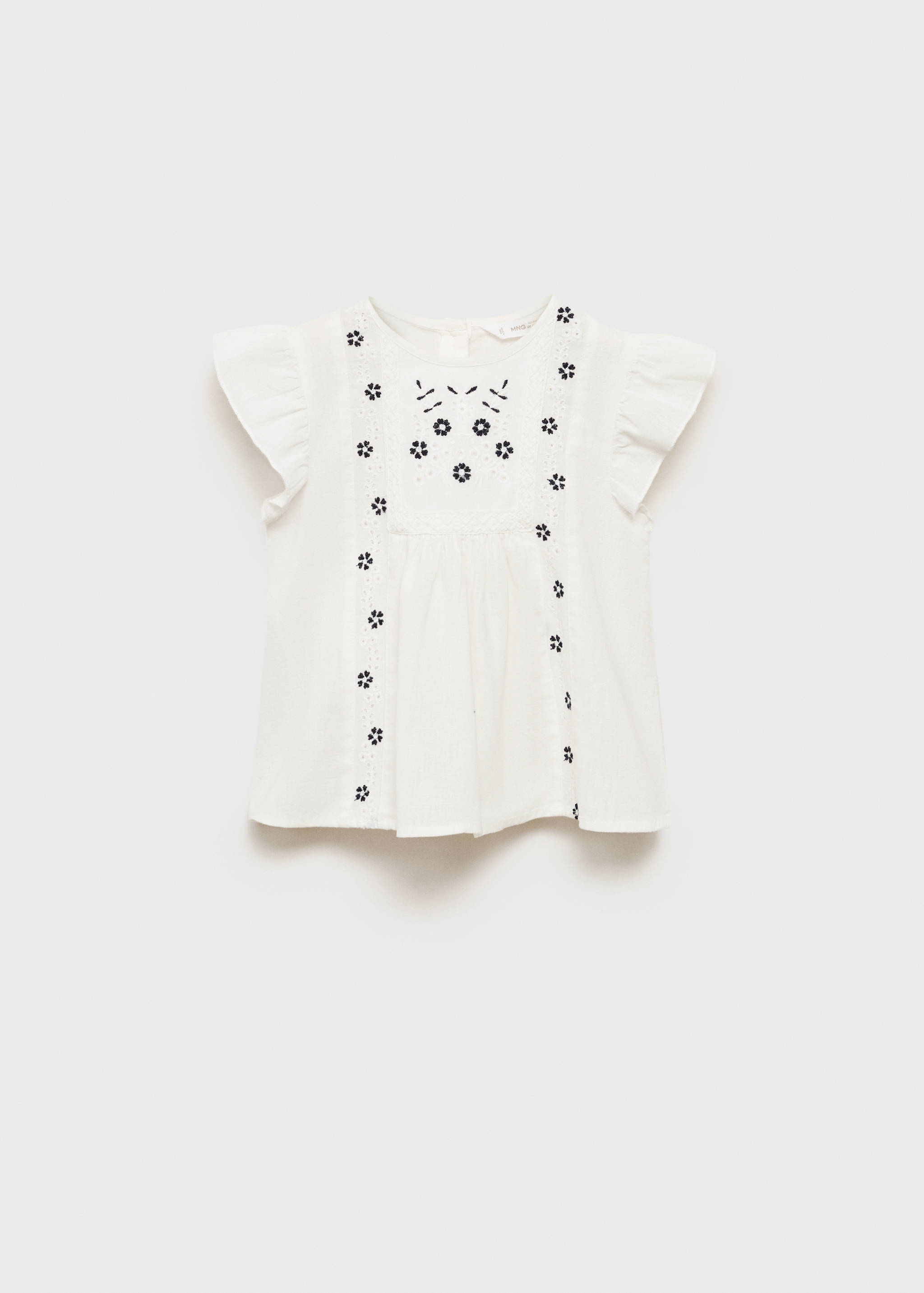 Embroidered details blouse - Article without model