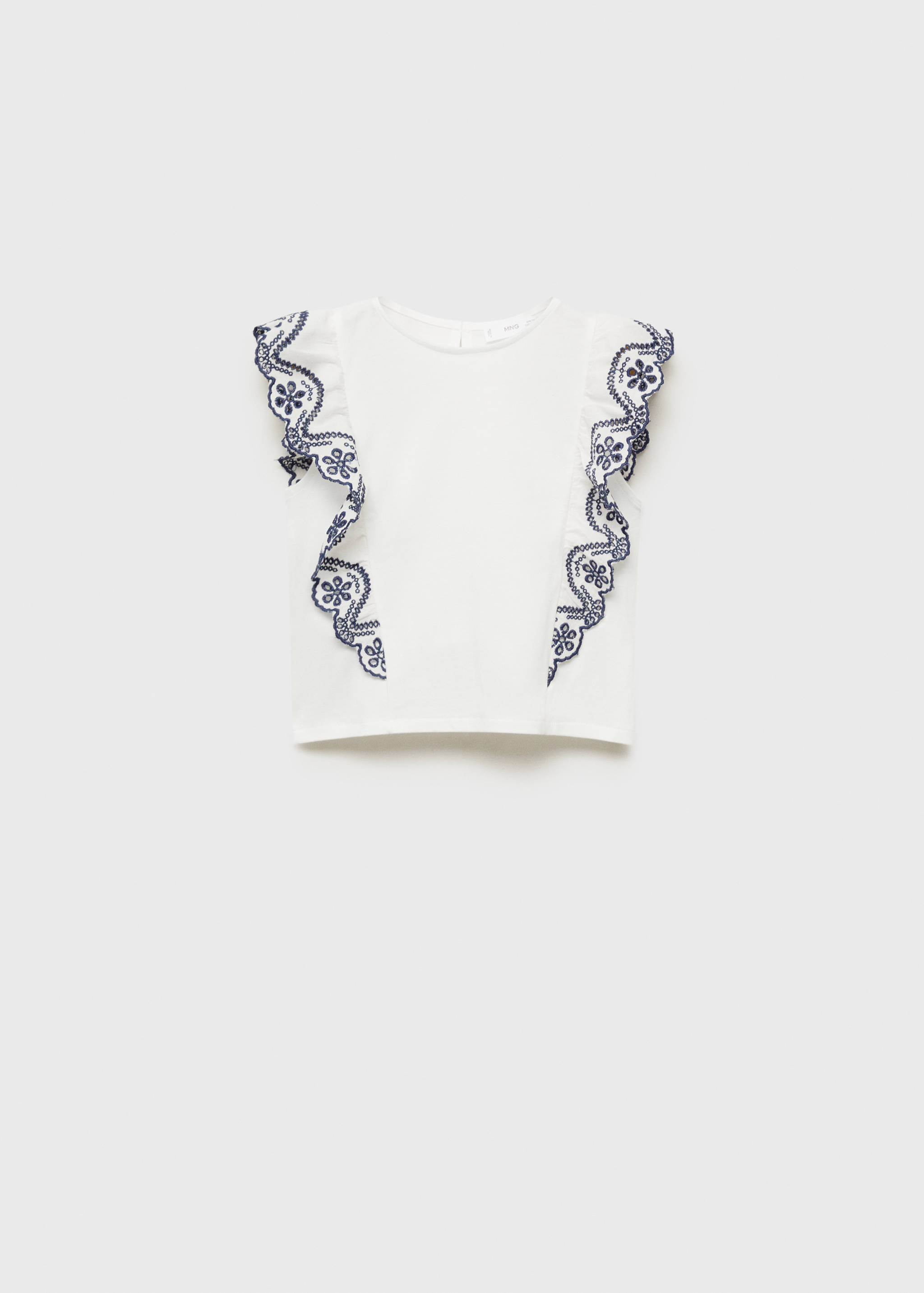 Blusa textura volantes - Artículo sin modelo