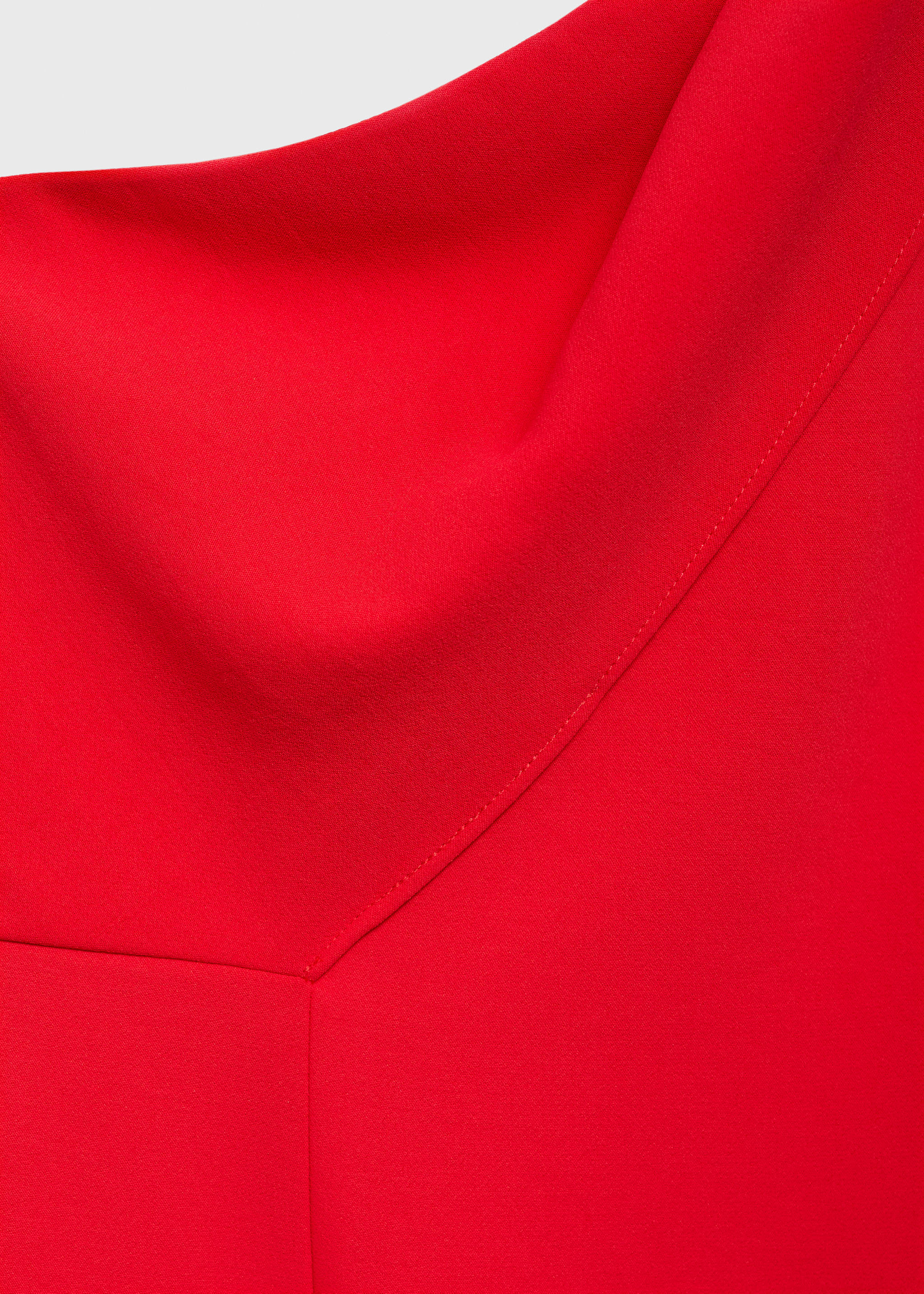 Robe asymétrique col nœud - Détail de l'article 0