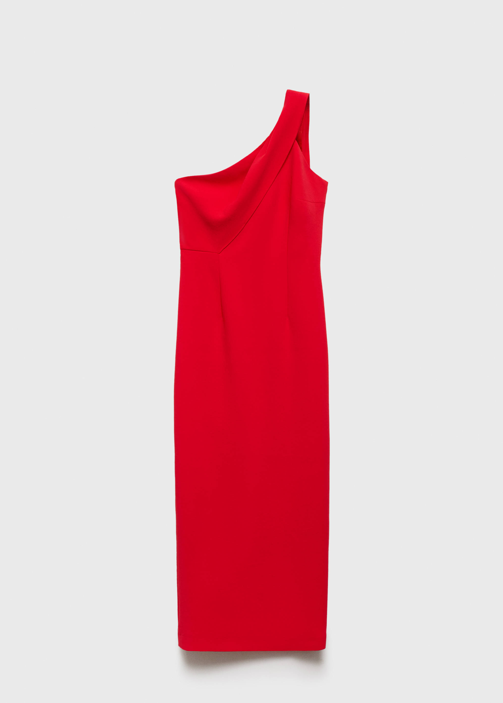 Asymmetrical bow-neck dress - Article without model