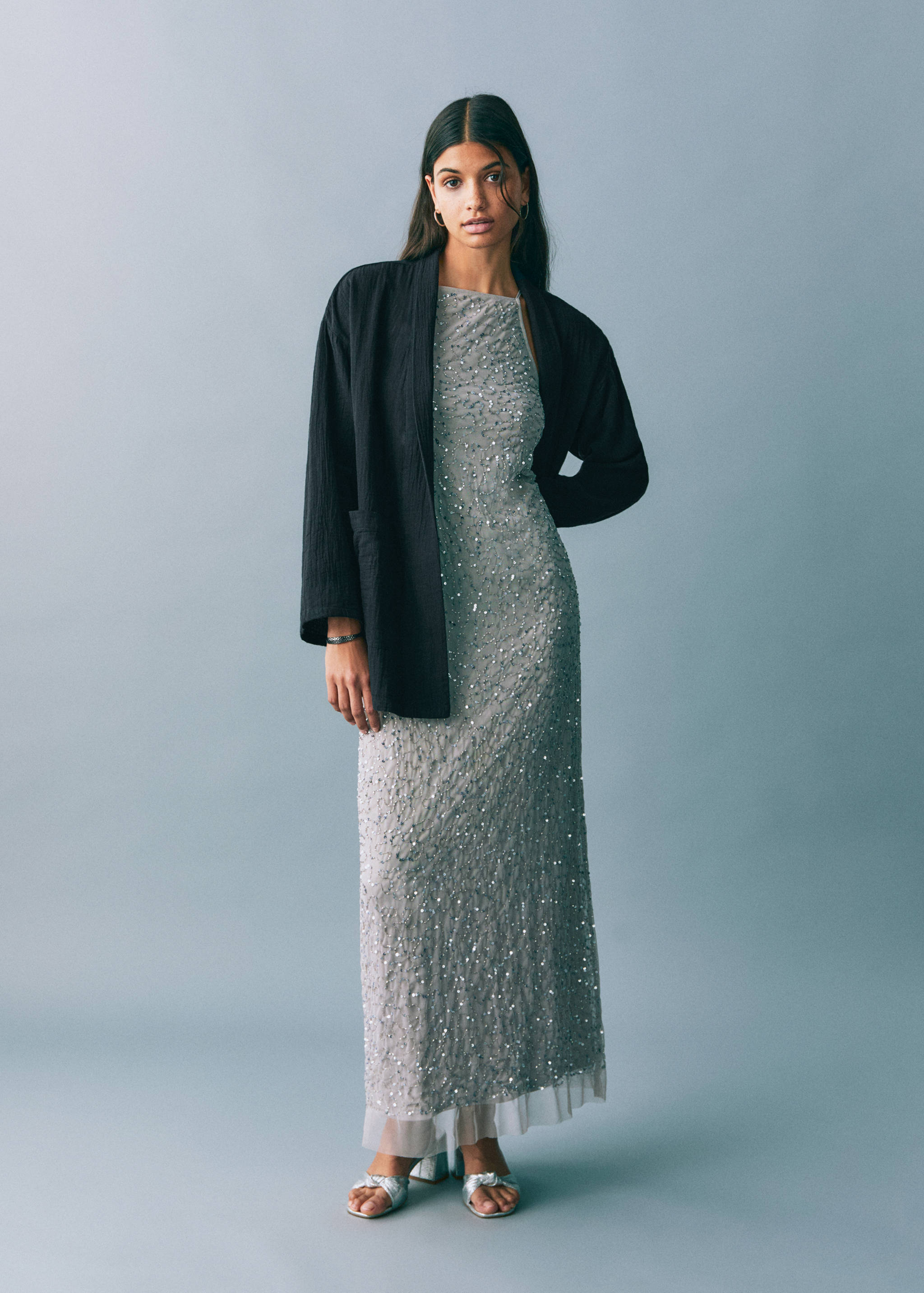 Bamboo kimono jacket - General plane