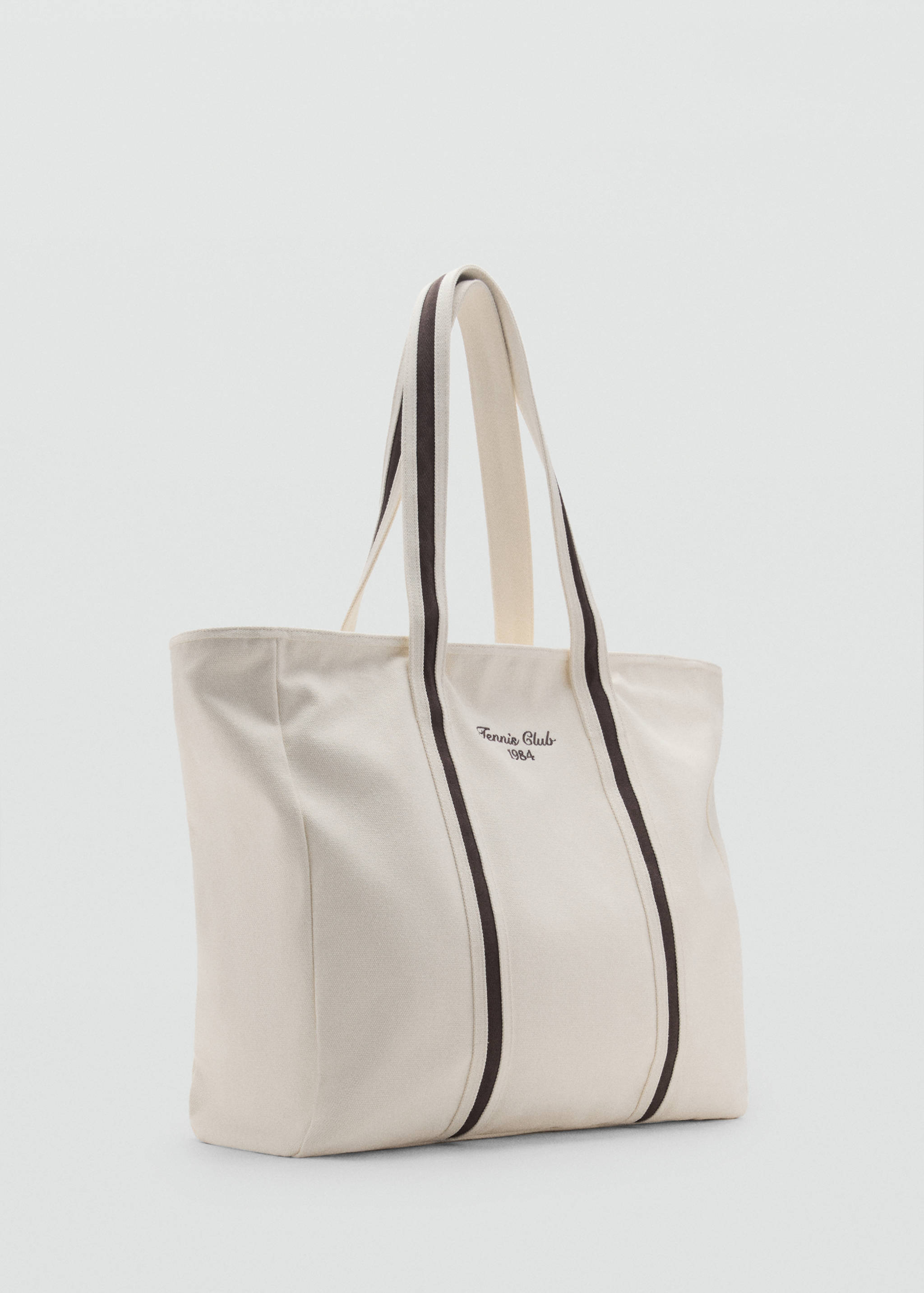 Cotton canvas tote bag - Medium plane