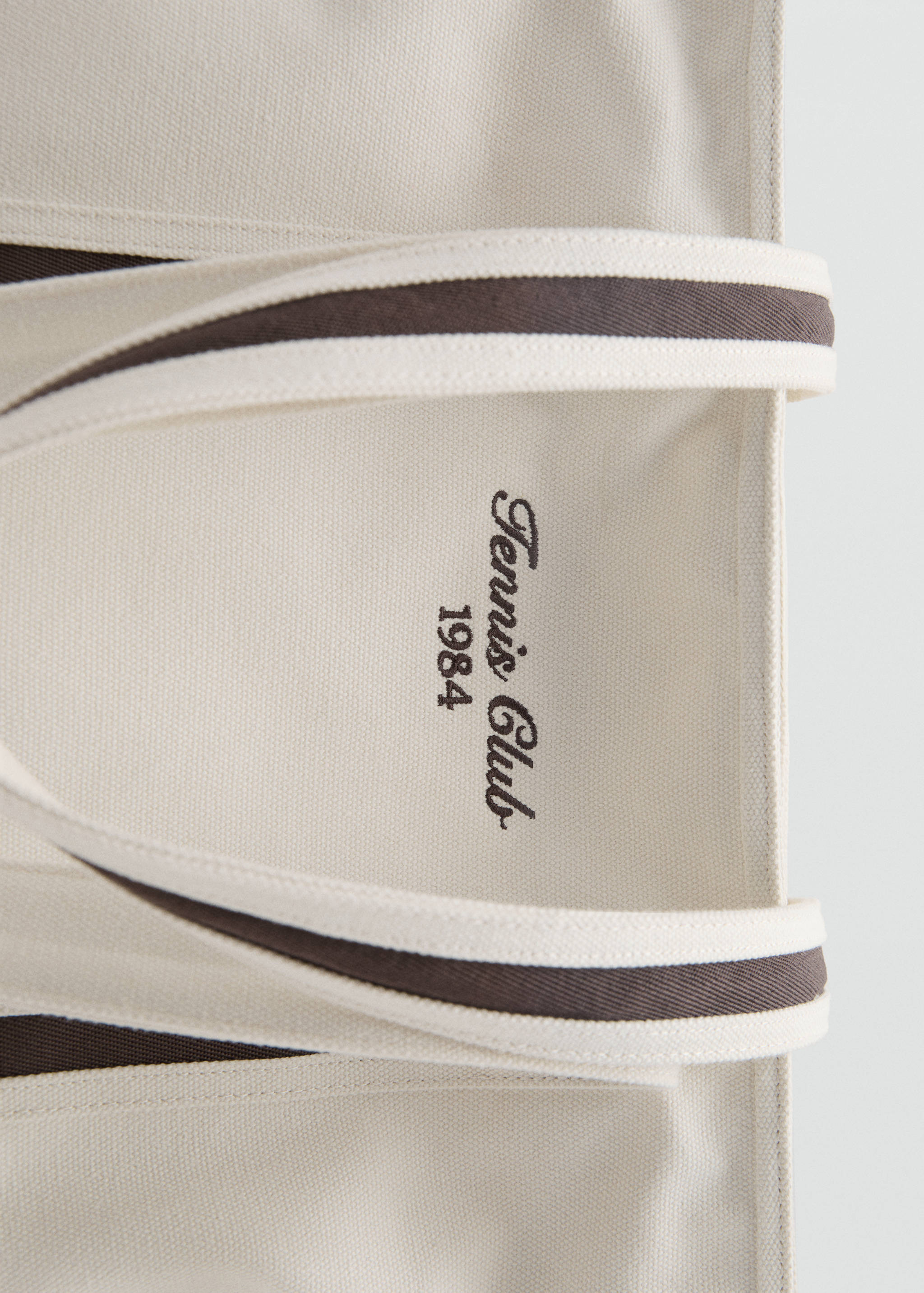 Cotton canvas tote bag - Details of the article 1