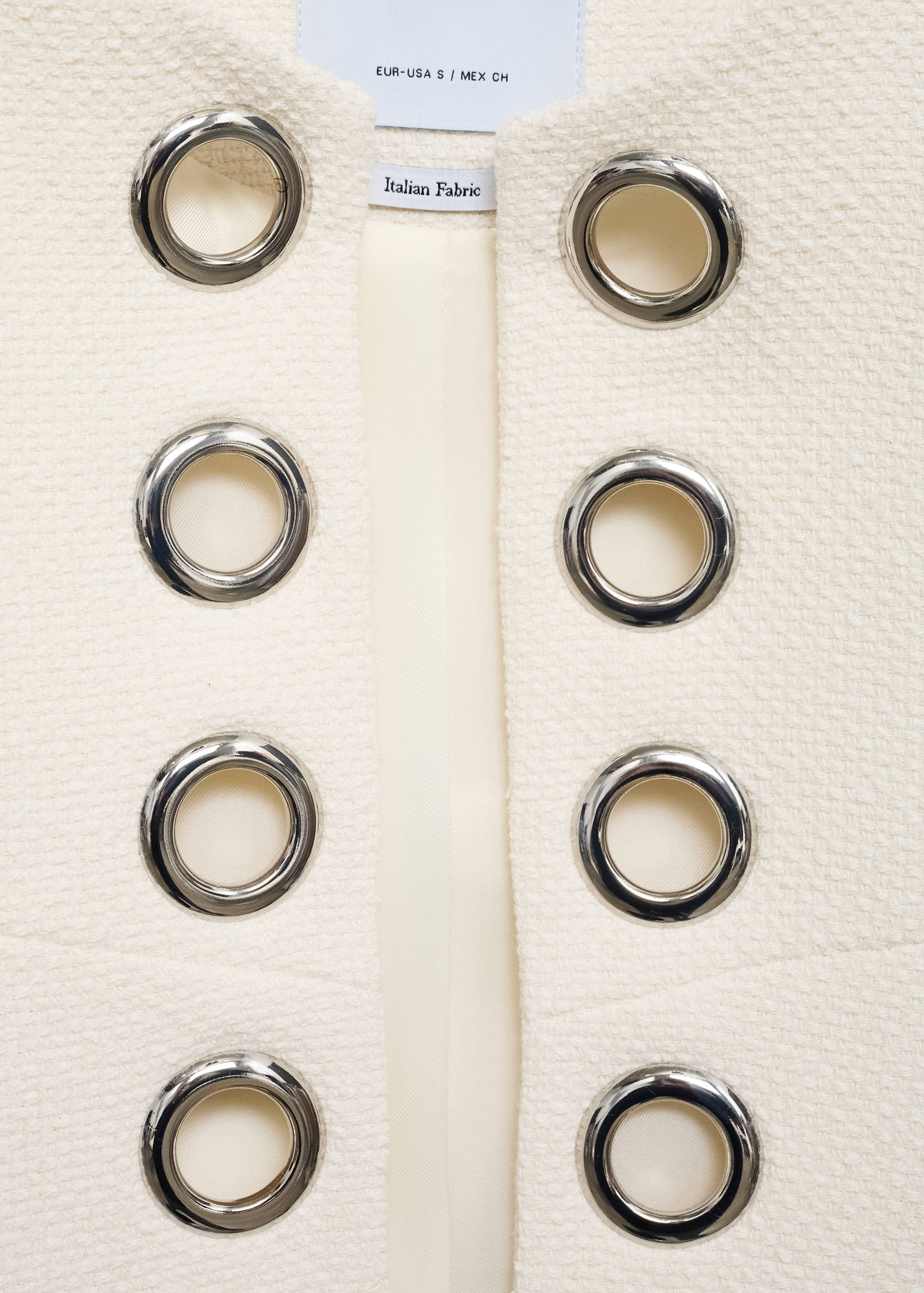 Chaqueta algodón ribete troquelado - Detalle del artículo 8