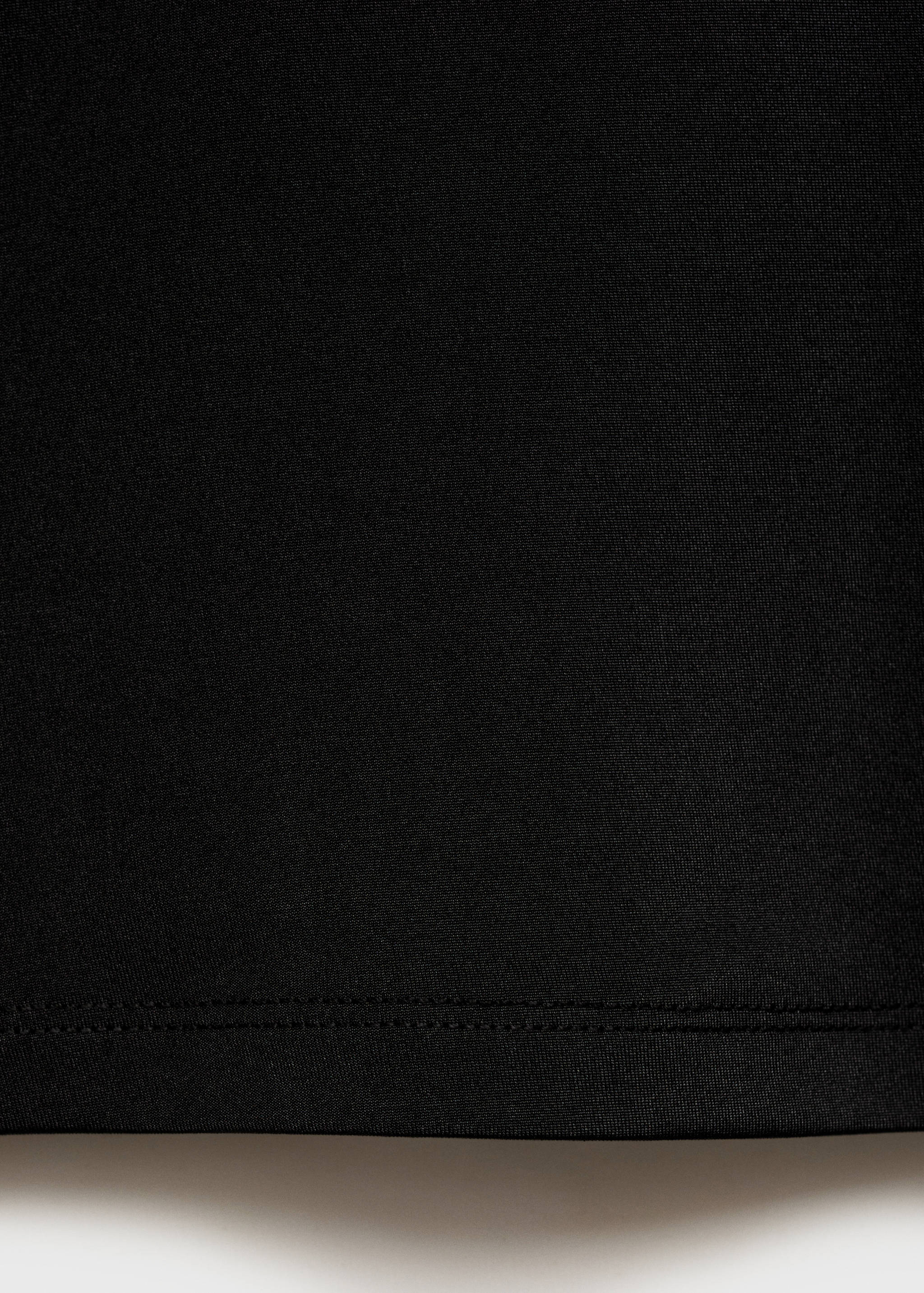 Short-sleeved t-shirt with maxi-bow decoration - Details of the article 0