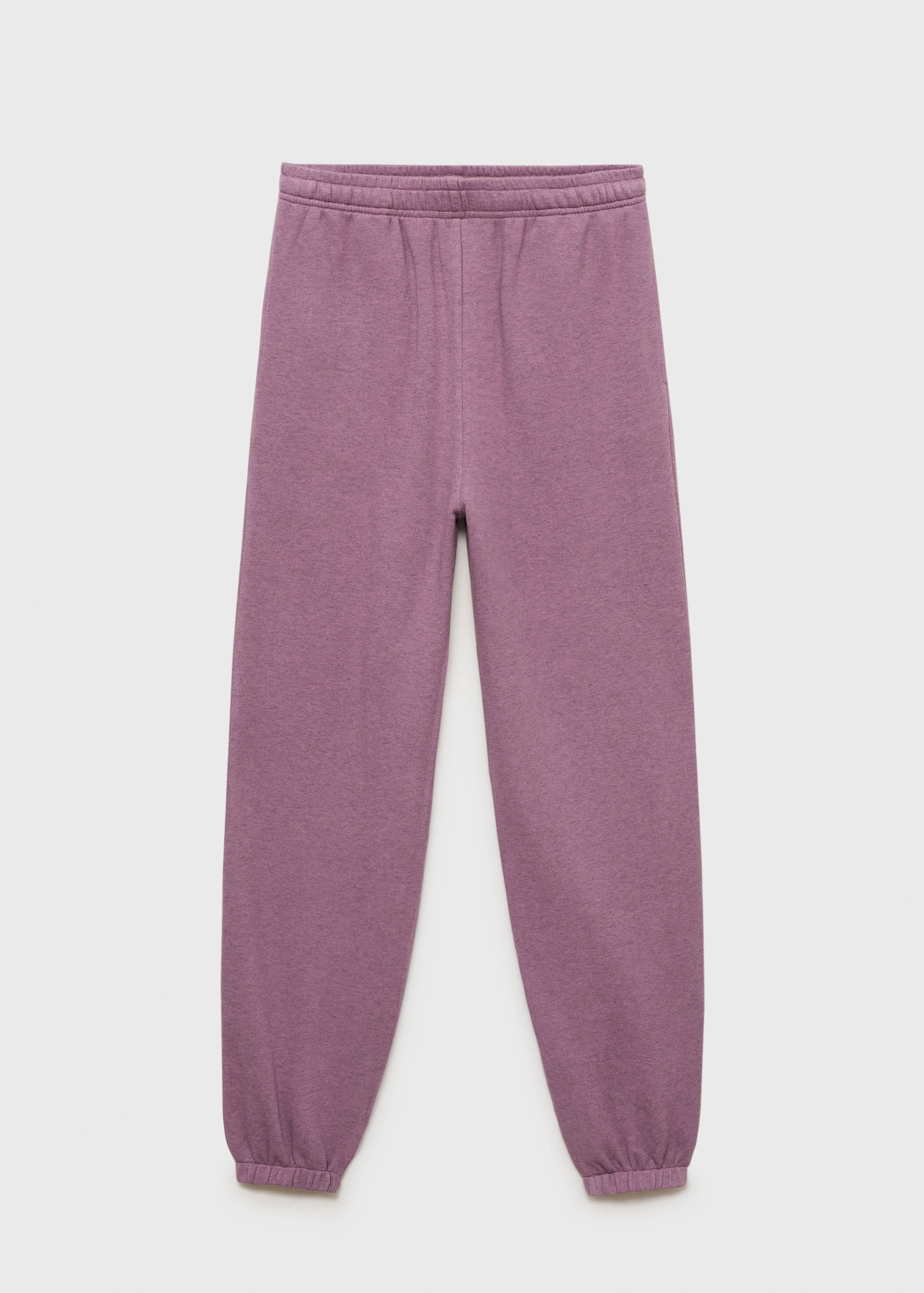 Heather fleece cotton trousers - Article without model