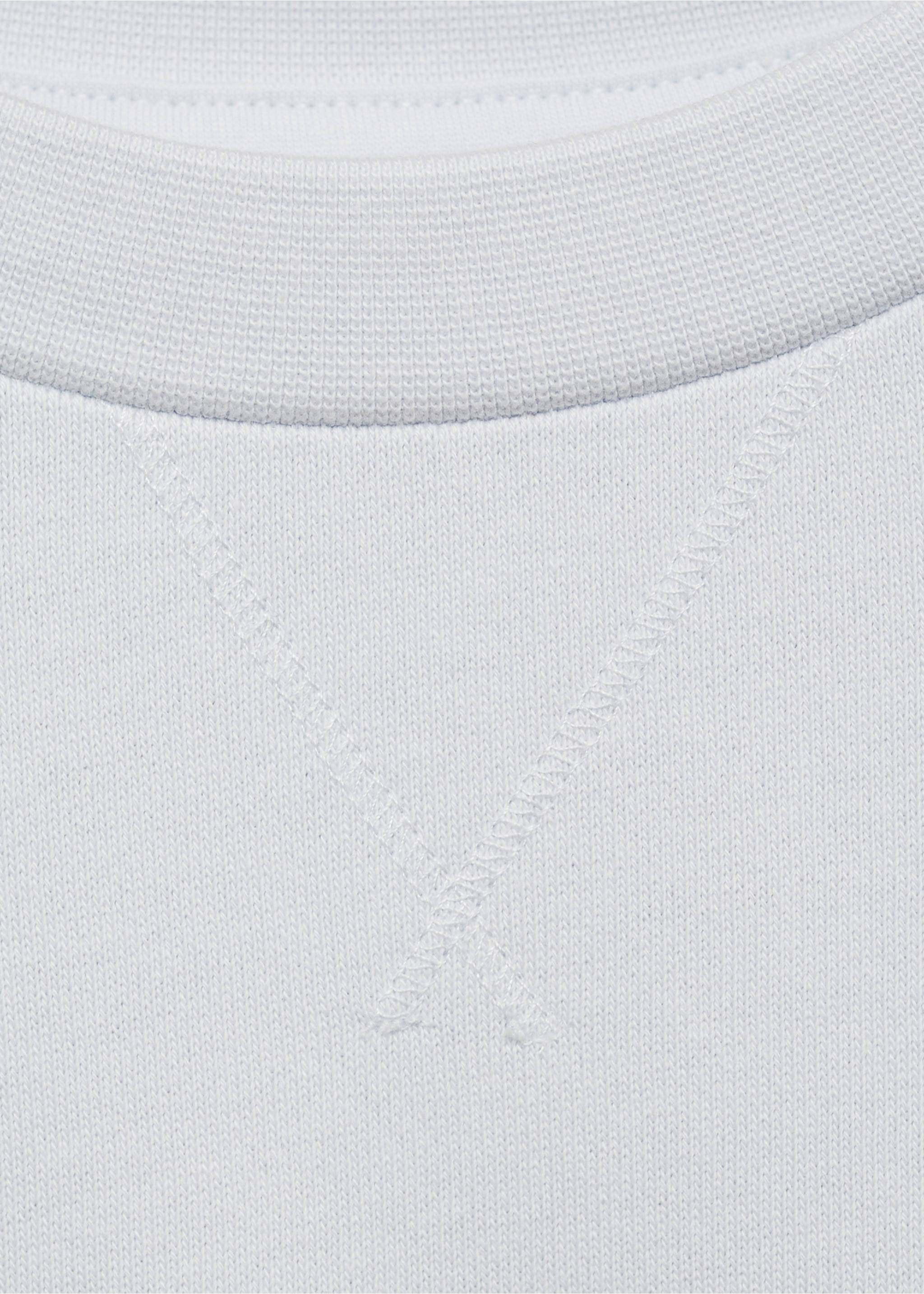 Message cotton sweatshirt - Details of the article 8, Sky Blue. Ref: 87086711-00.