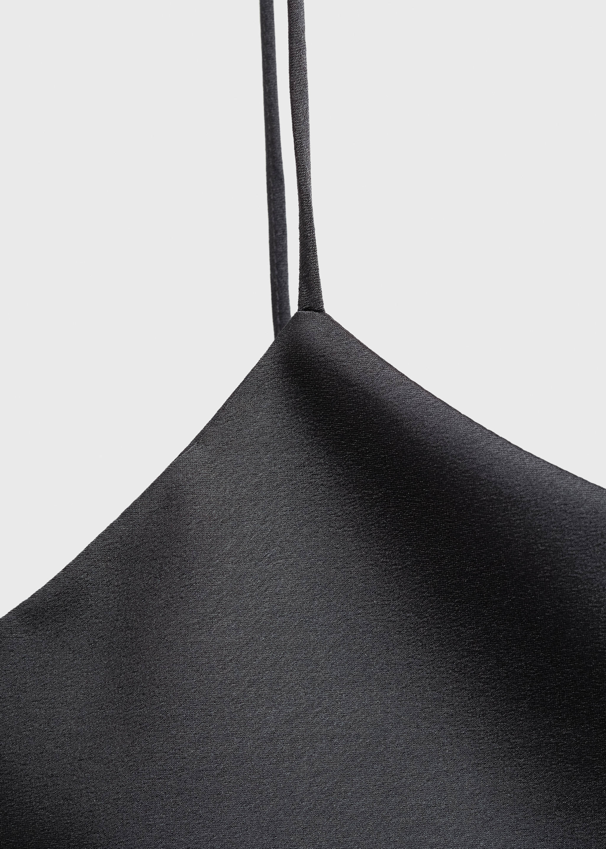 Satin top with straps - Details of the article 8