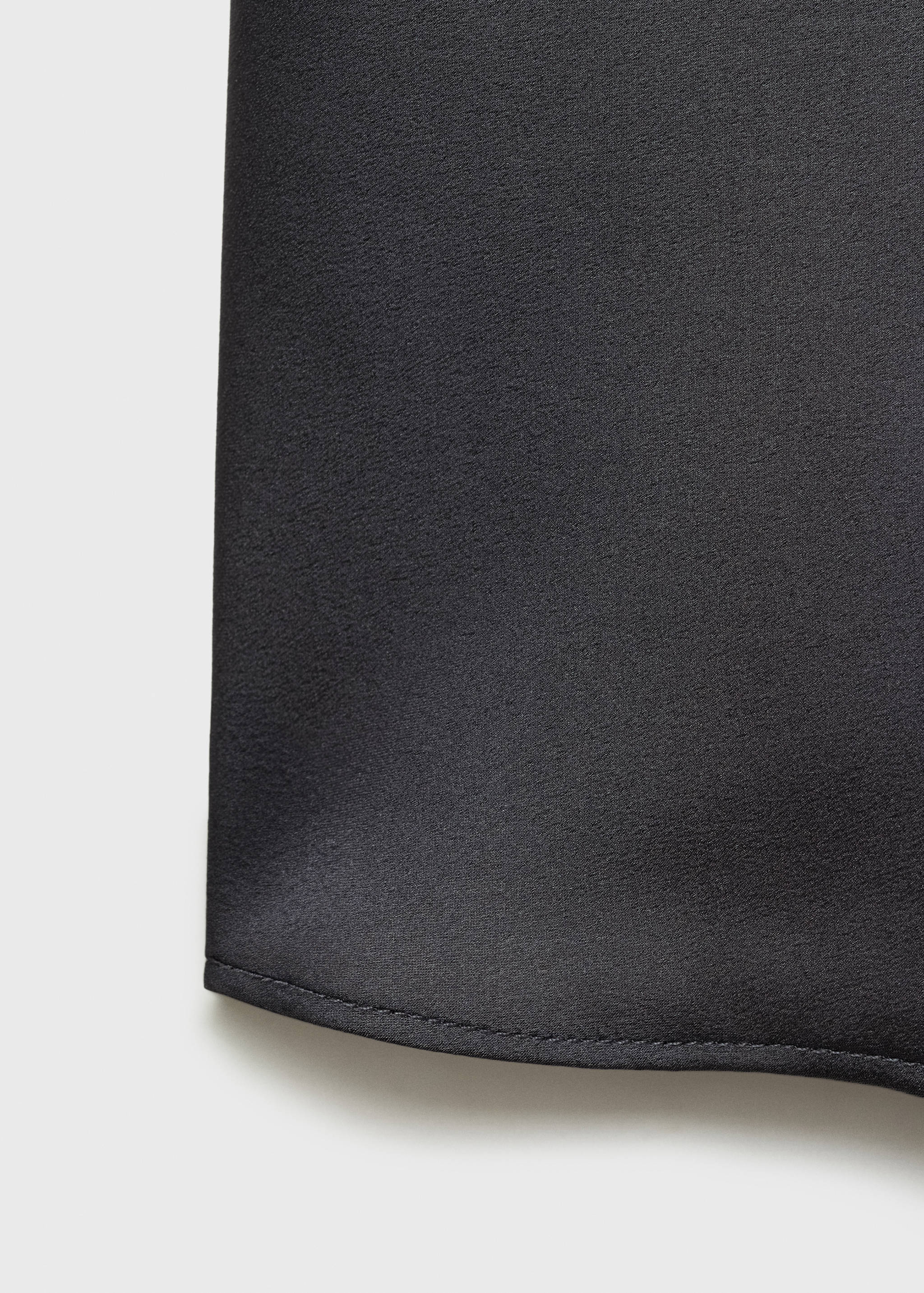 Satin top with straps - Details of the article 0