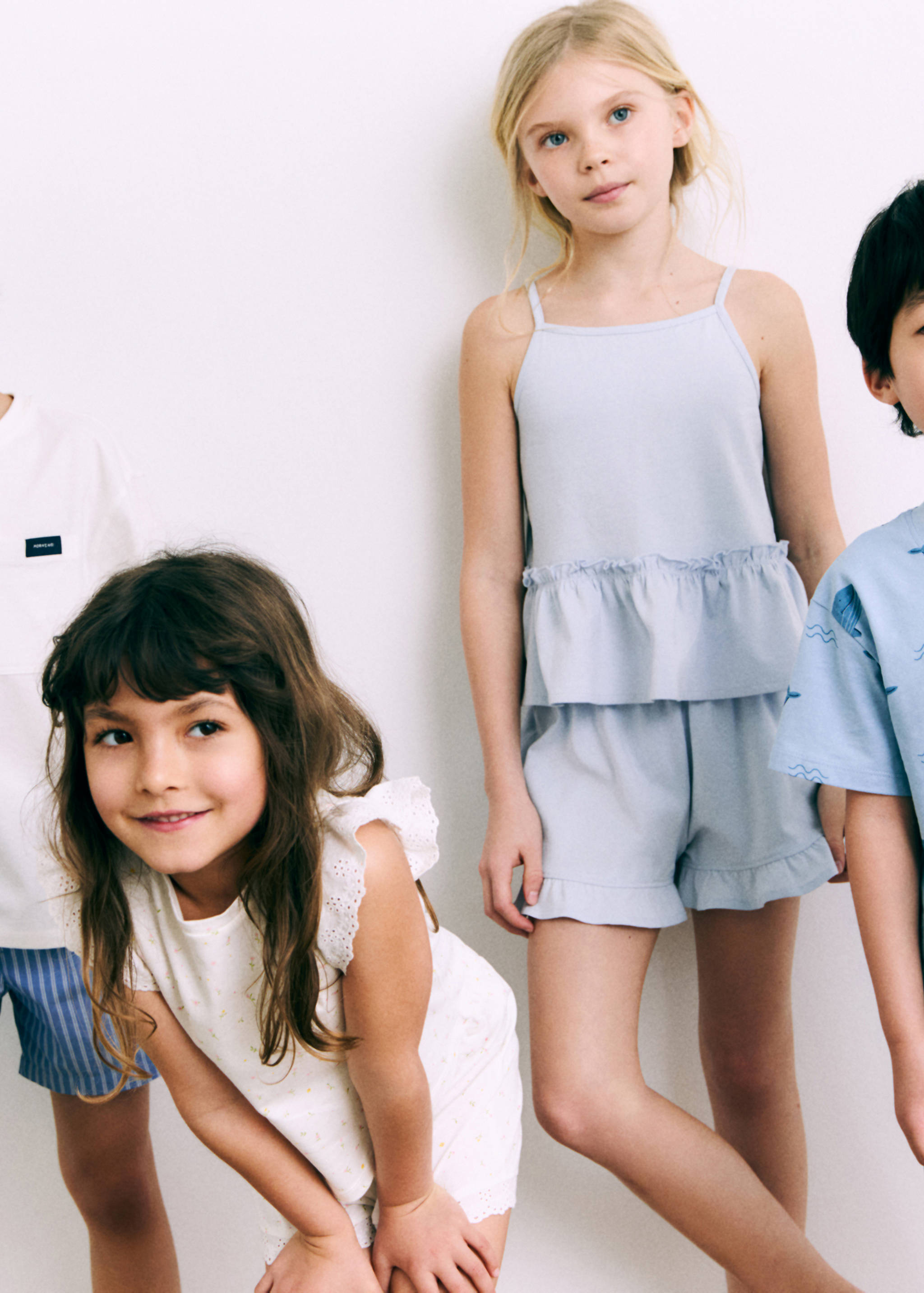 Памучна пижама на цветя - Обща равнина