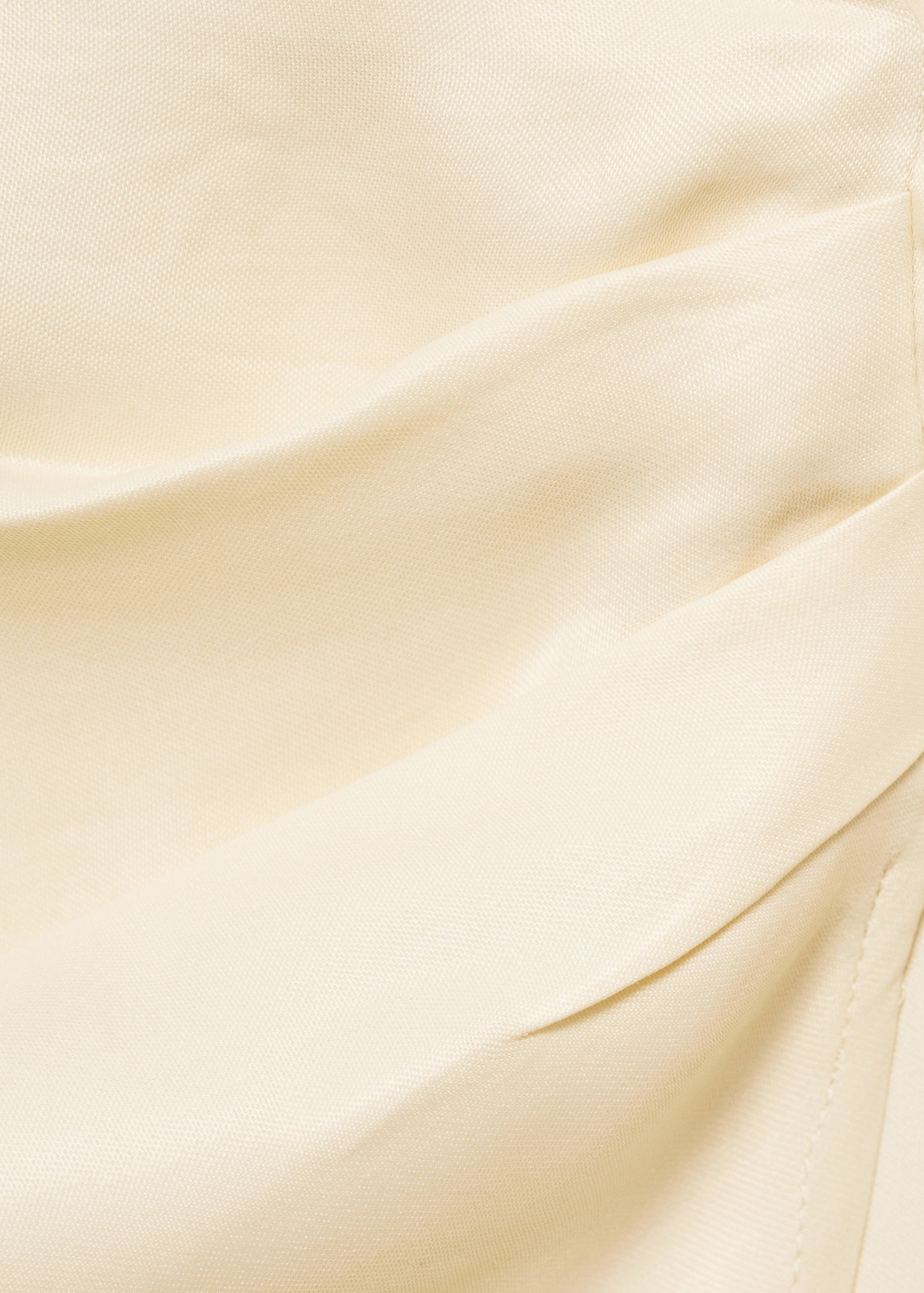 Wrap midi-dress with knot - Details of the article 8