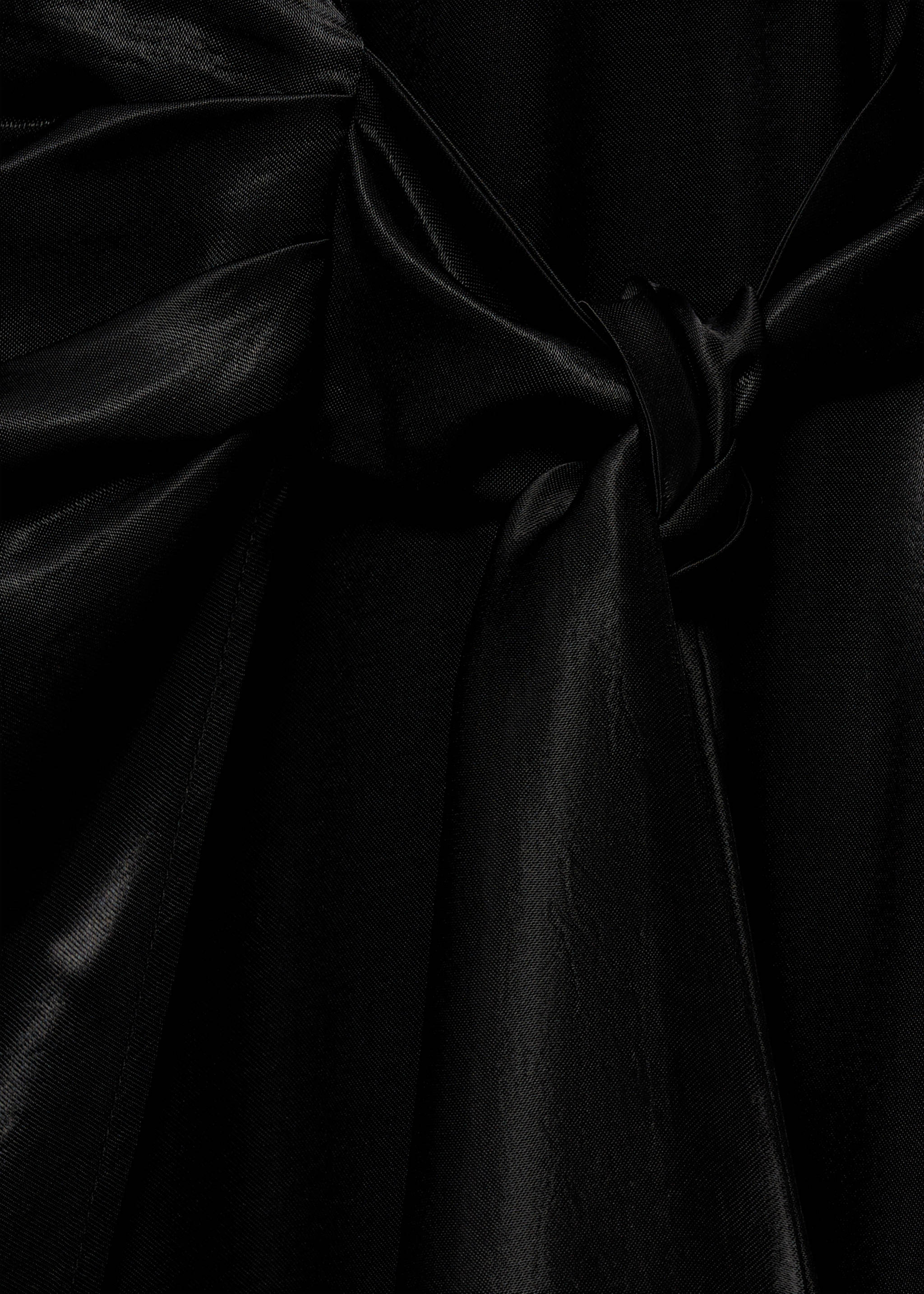 Wrap midi-dress with knot - Details of the article 0