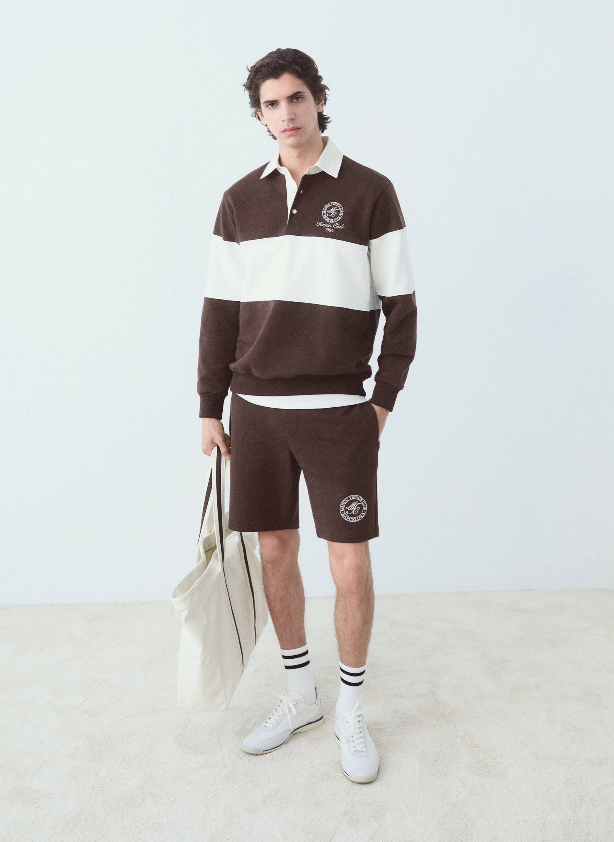 Bermudas bordado algodón - Plano general