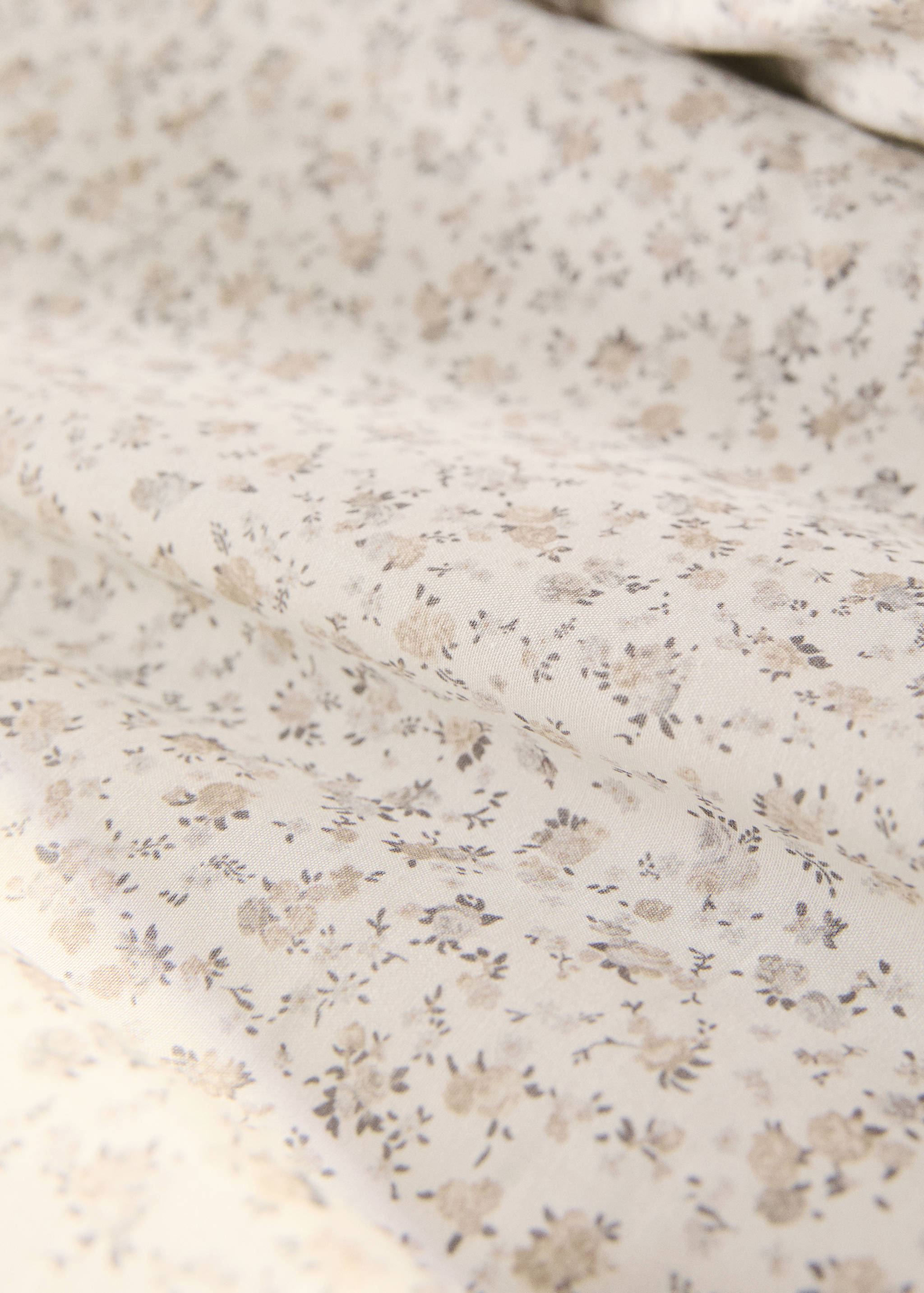 Set aus Oberlaken und Kopfkissenbezug für Wiegen mit Print - Detail des Artikels 7