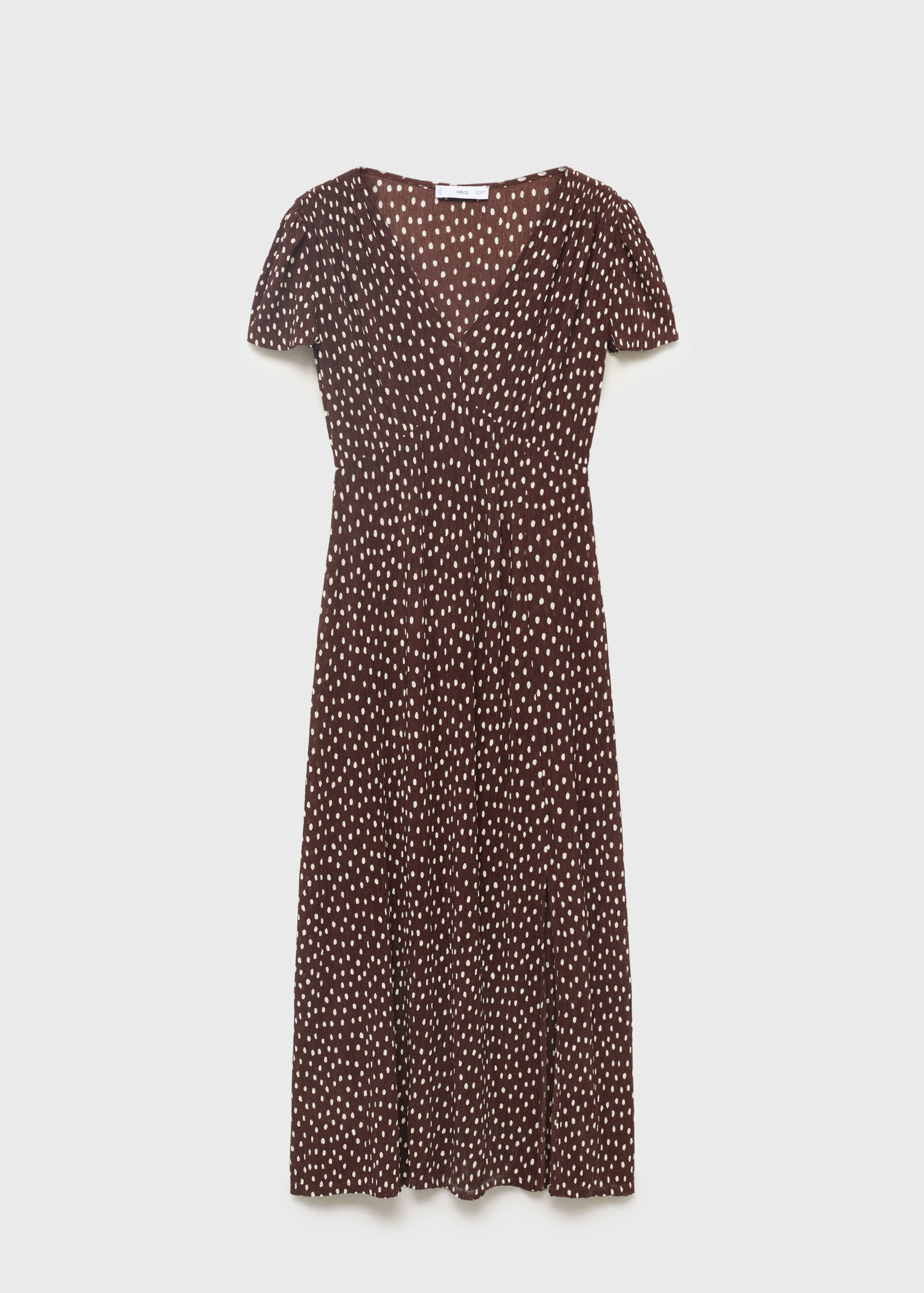 Vestido midi estampado - Artigo sem modelo