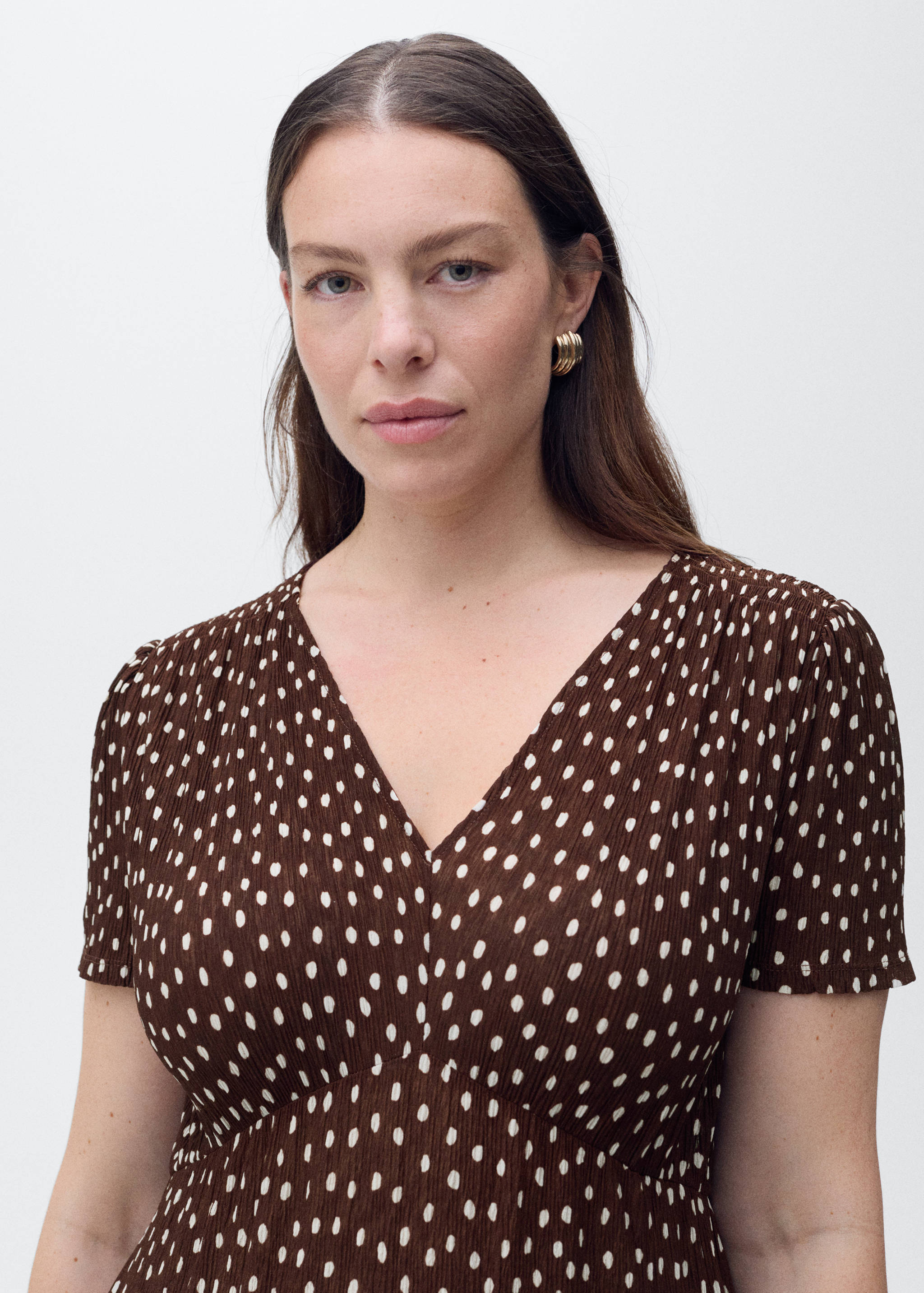 Vestido midi estampado - Pormenor do artigo 5