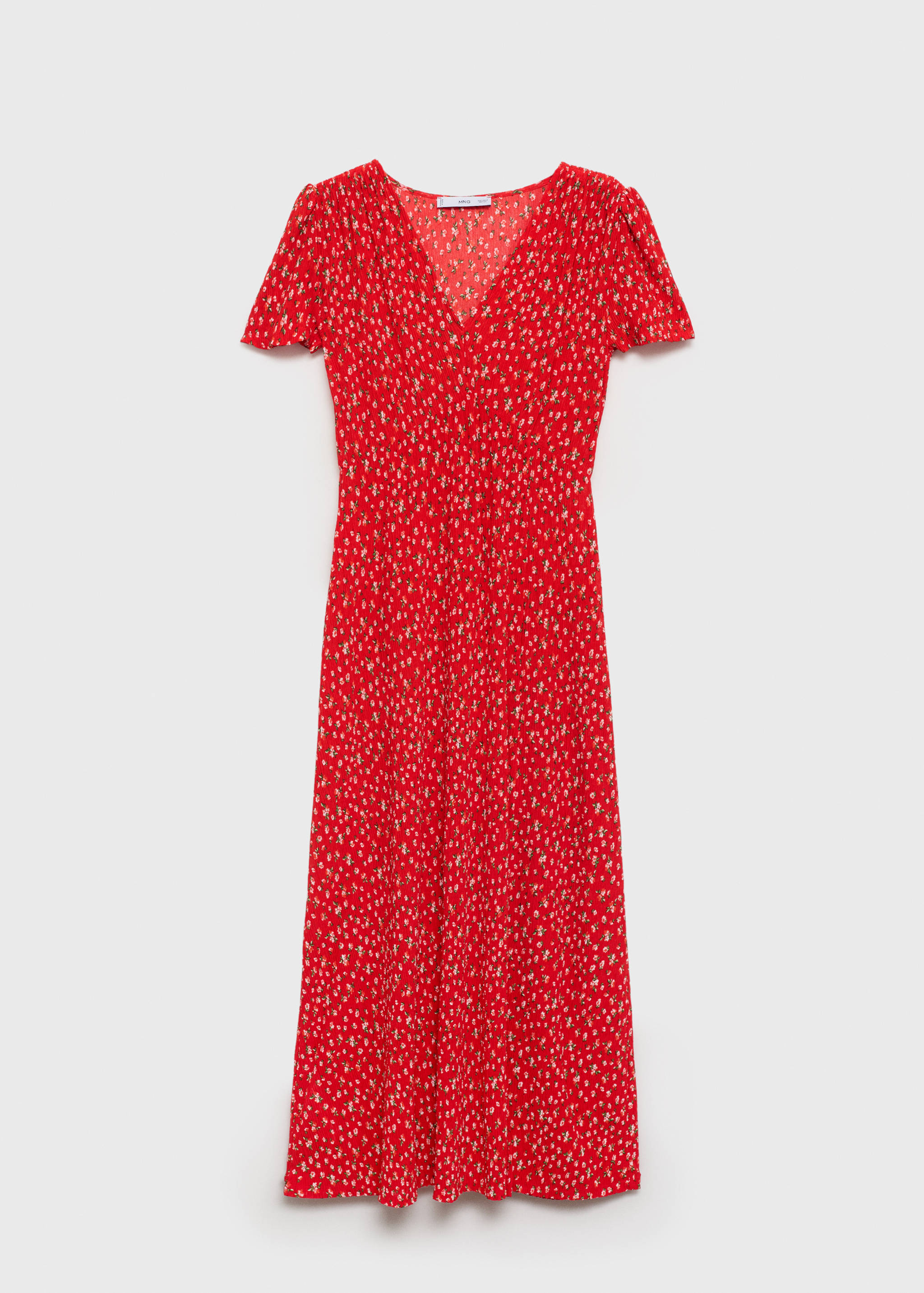 Vestido midi estampado - Artigo sem modelo