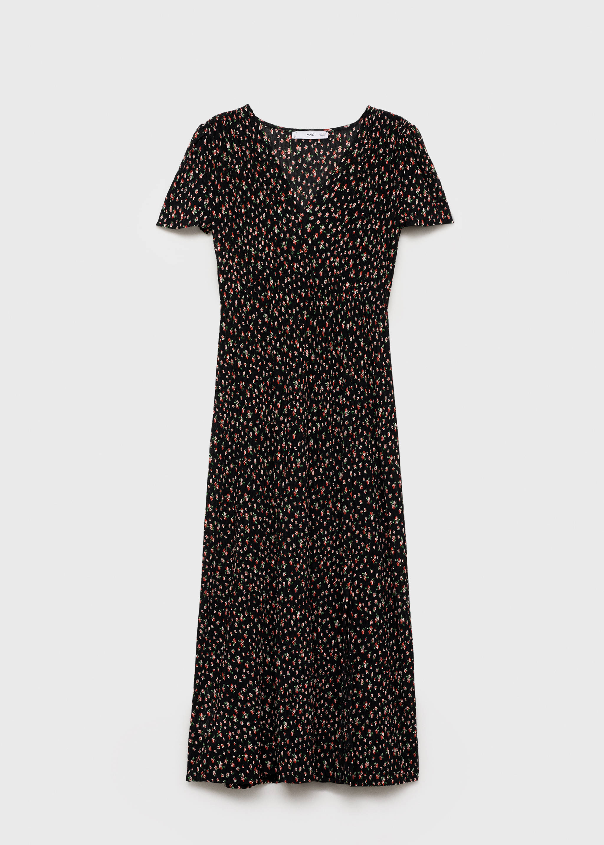 Vestido midi estampado - Artigo sem modelo