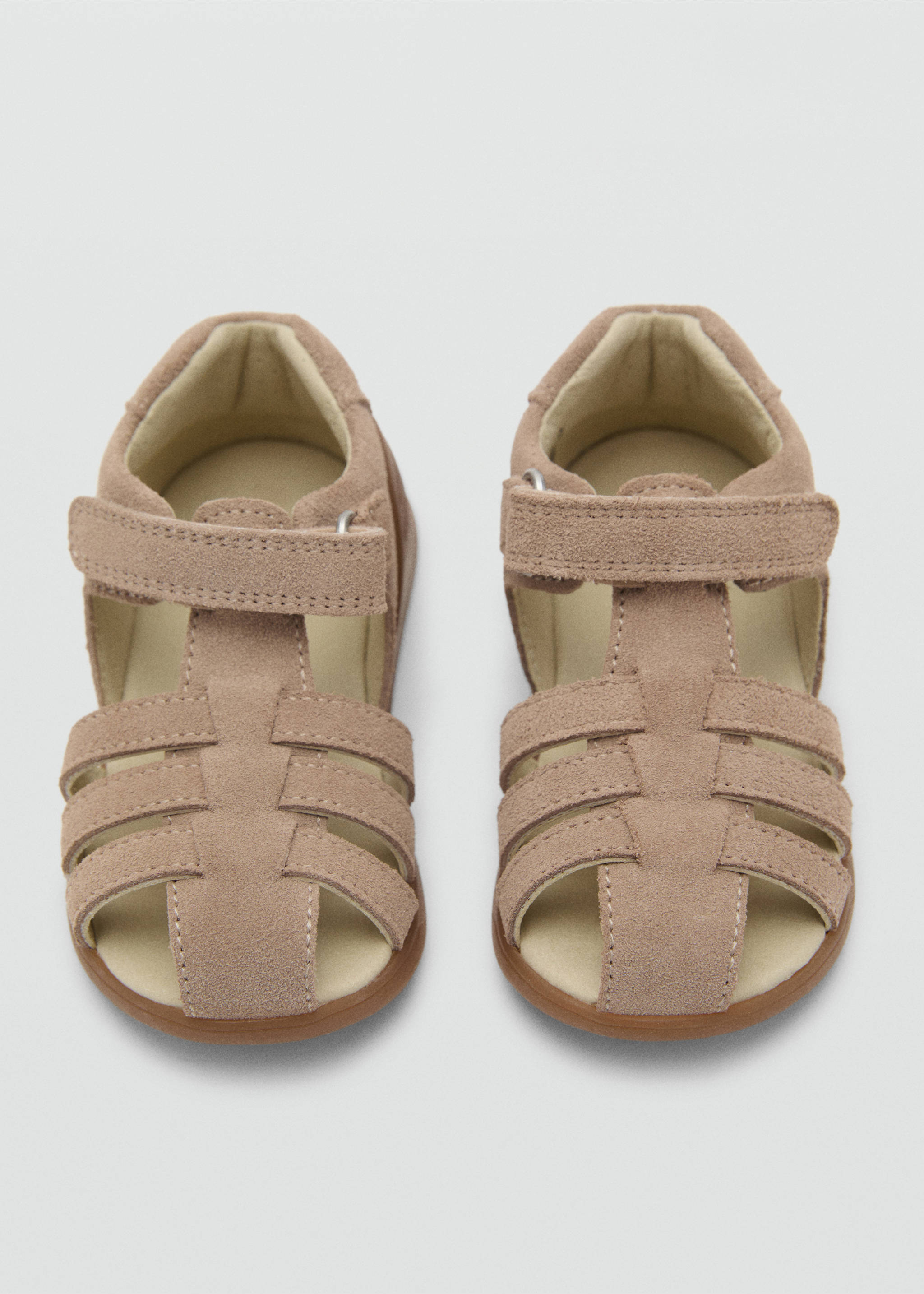 Sandalia piel biomecanics - Detalle del artículo 3, Arena. Ref: 87087166-00.