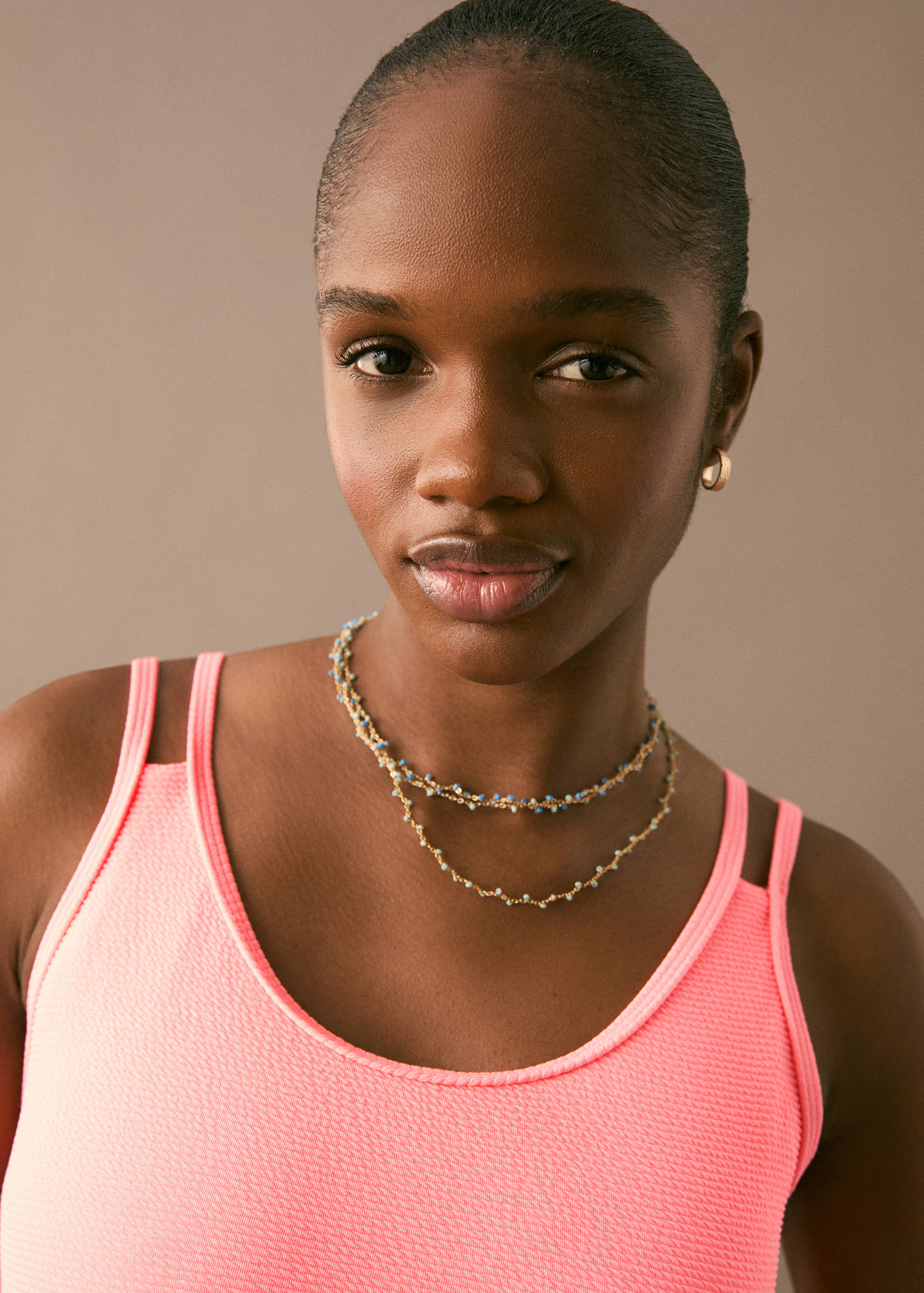 Texturierter Badeanzug - Detail des Artikels 1