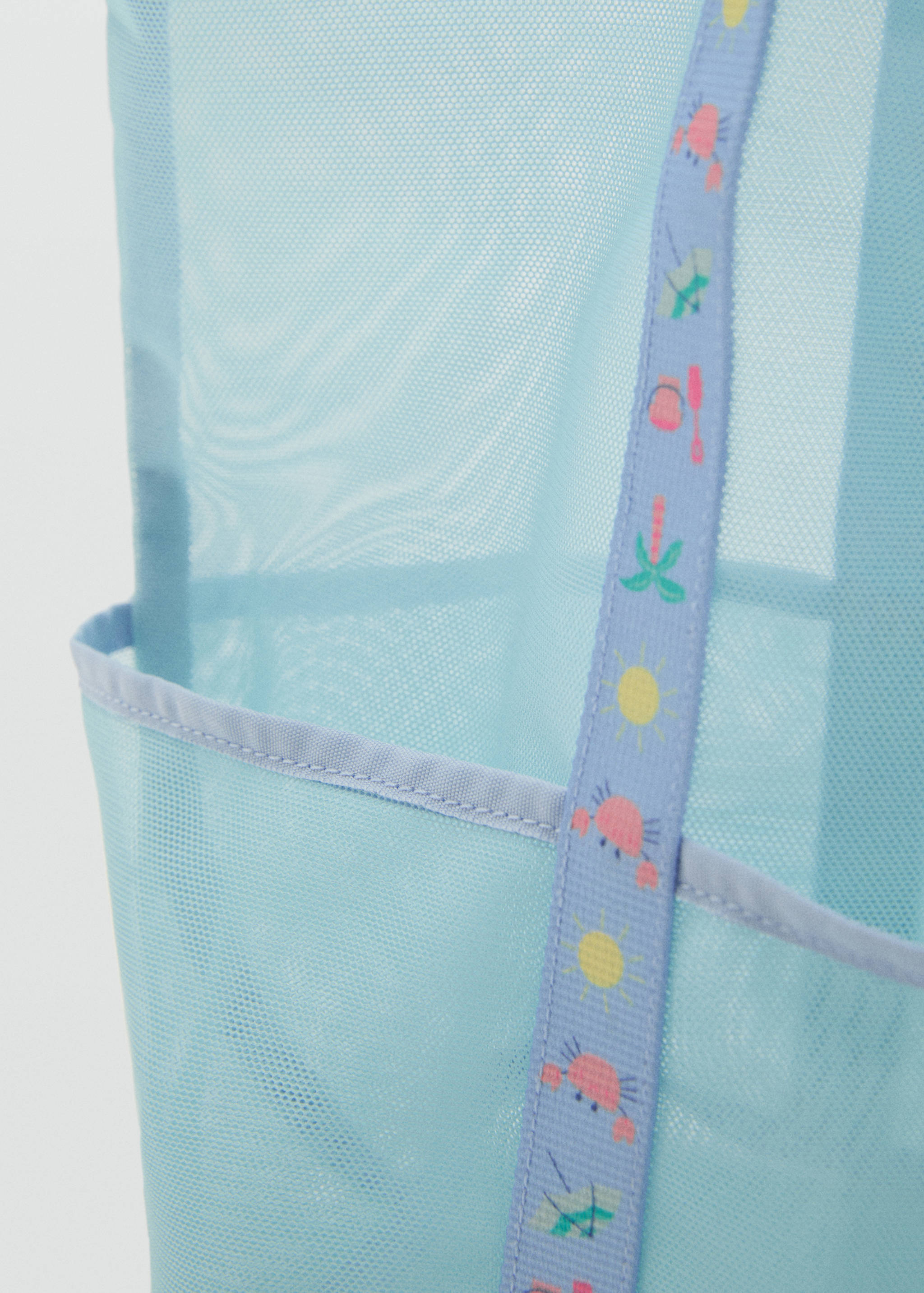 Shopper-Bag in Mesh-Optik - Detail des Artikels 2