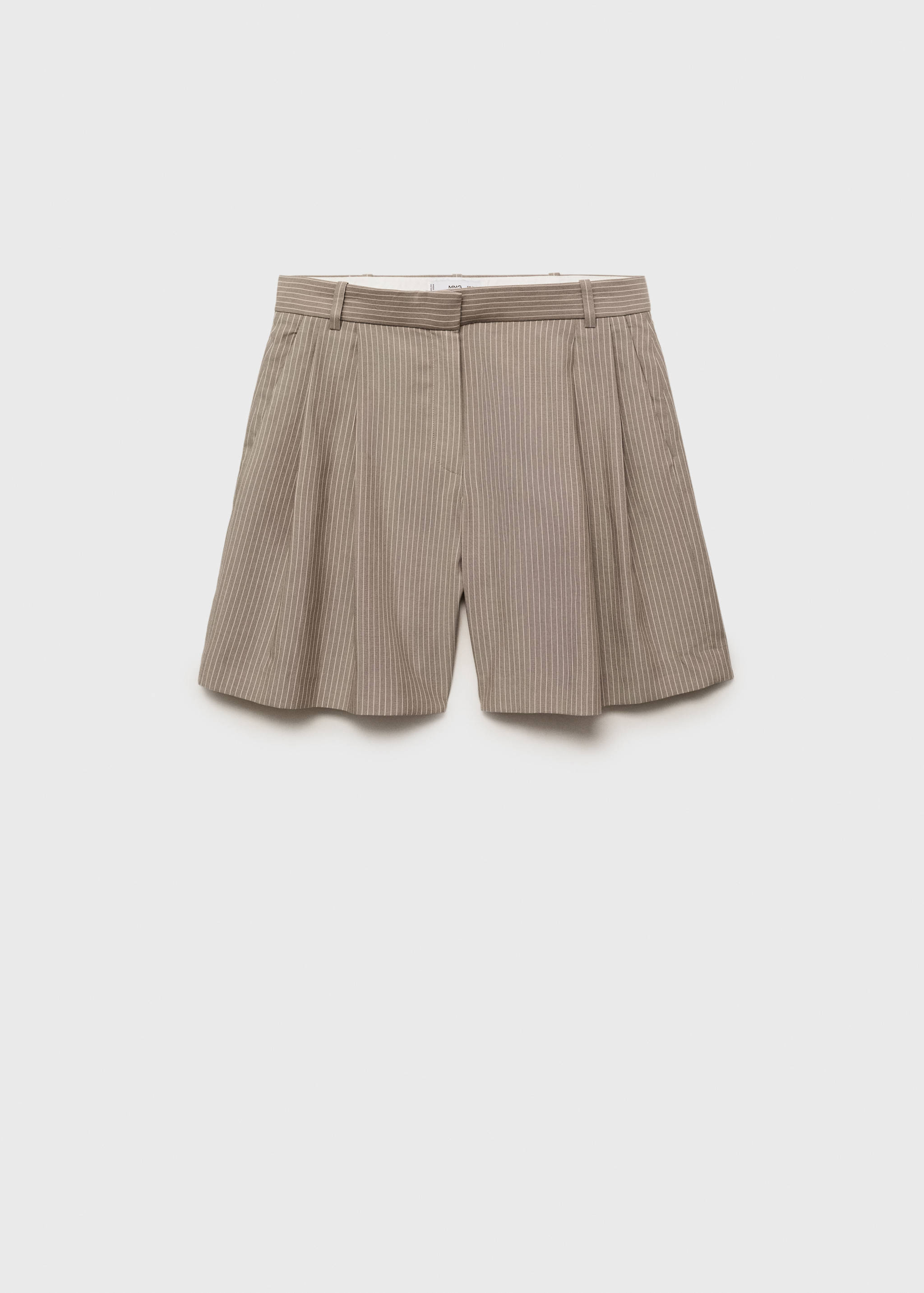 Striped suit bermuda shorts - Article without model