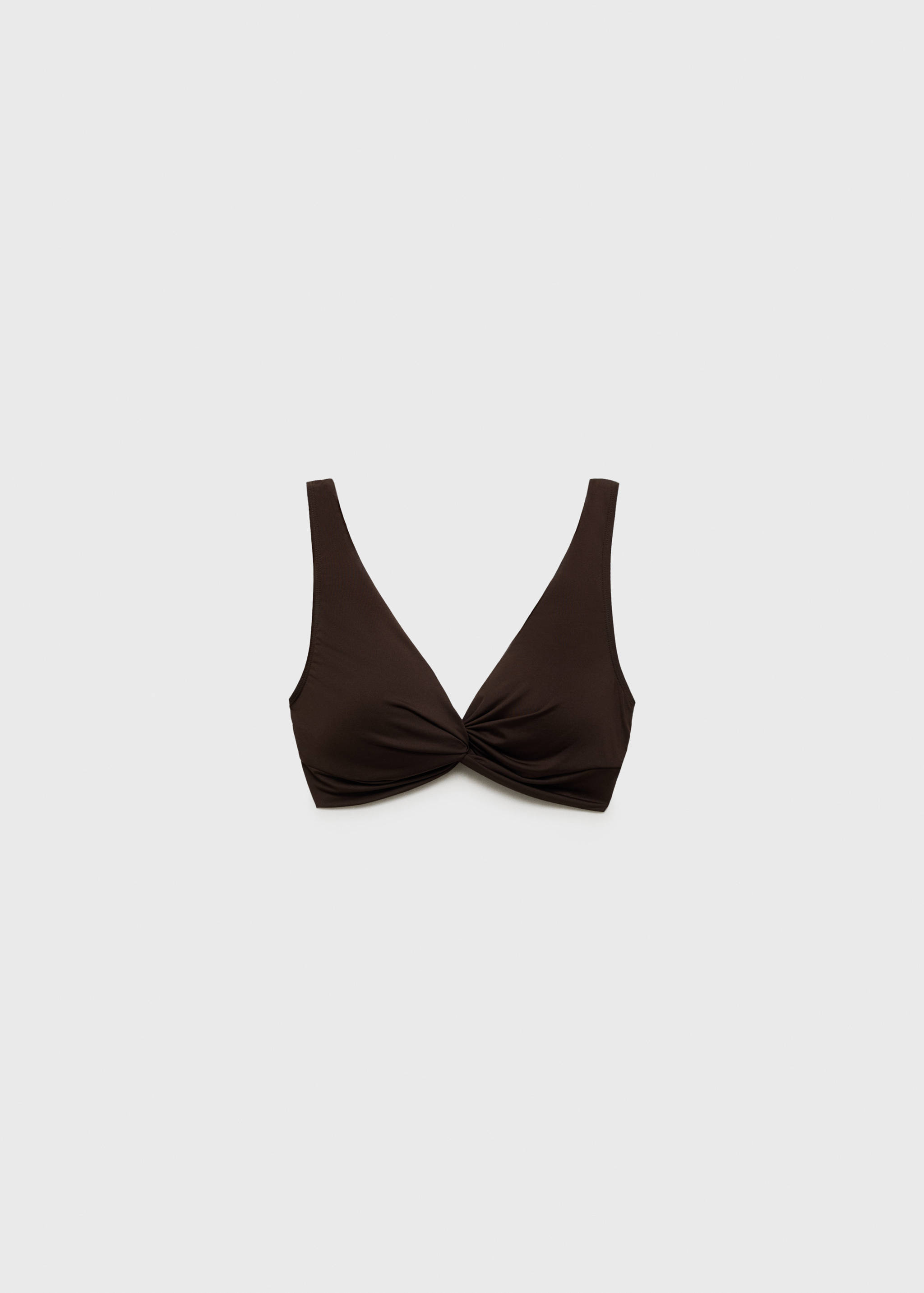 Draped bikini top - Article without model
