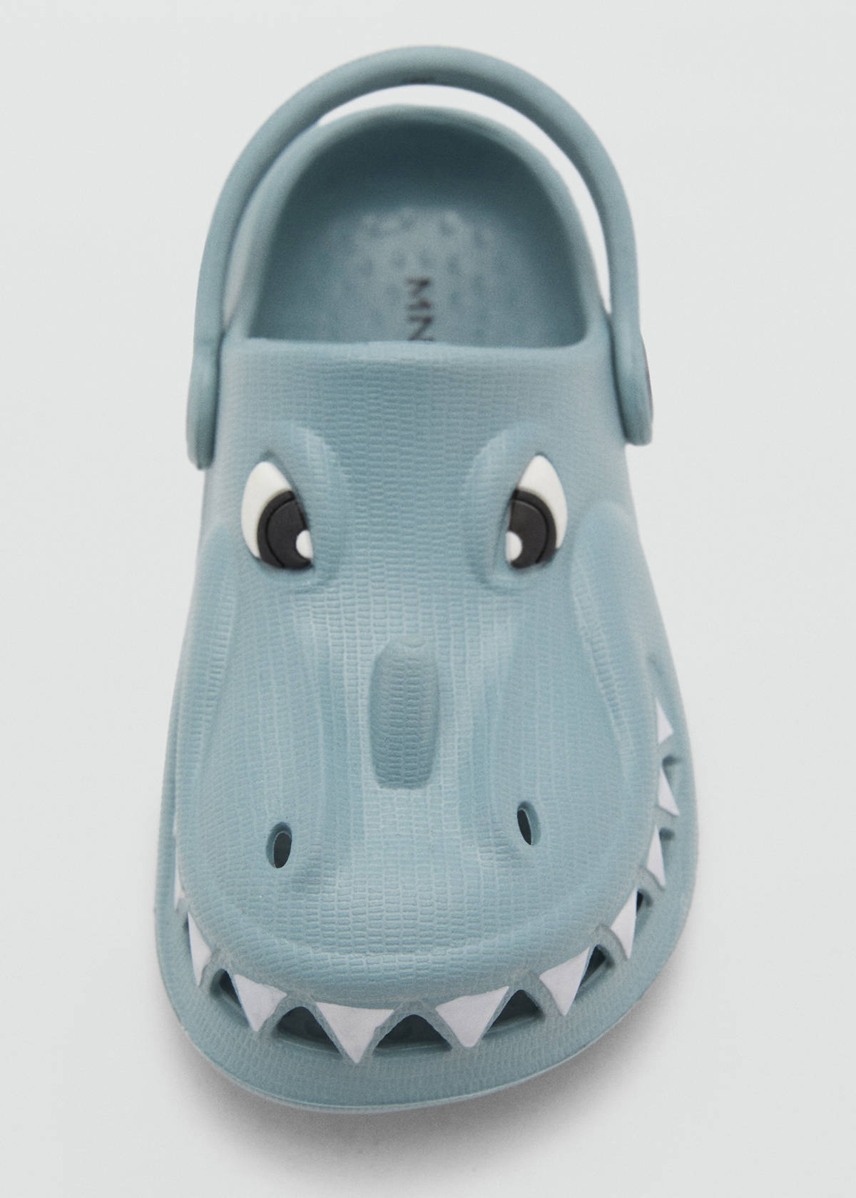 Dragon-design flip-flops — Sky Blue