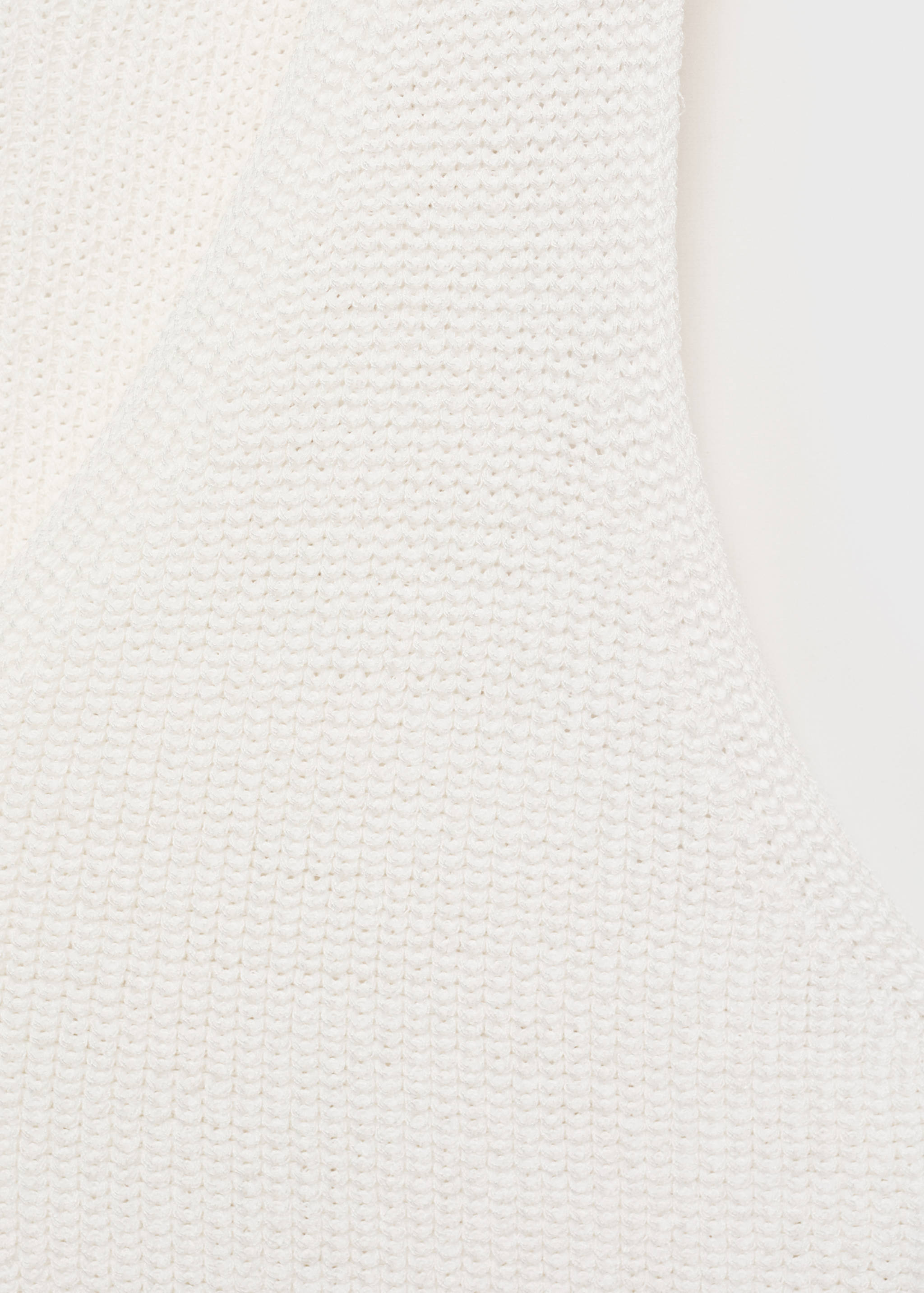 Buttoned knit top - Details of the article 0