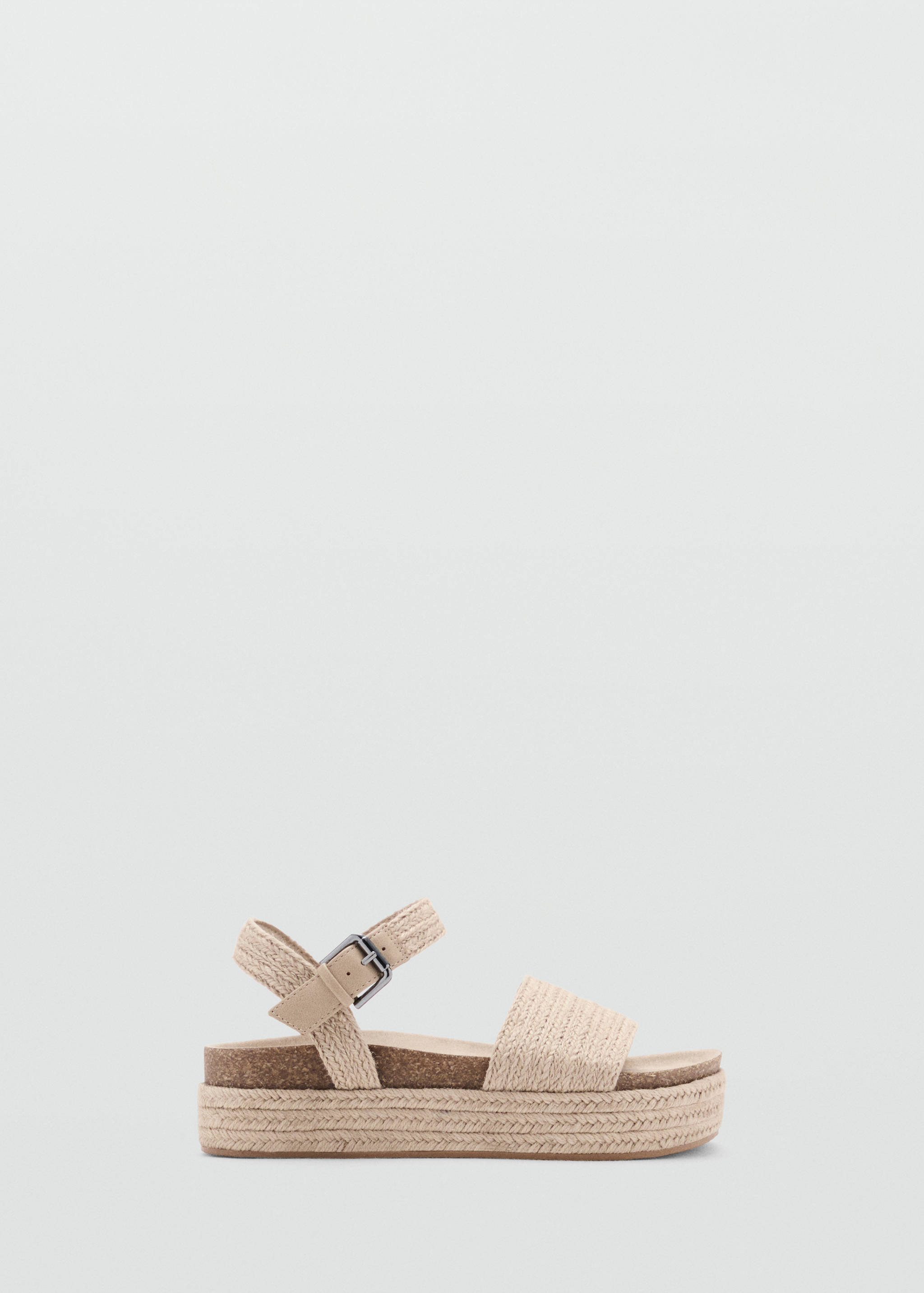 Braided jute sandals - Article without model