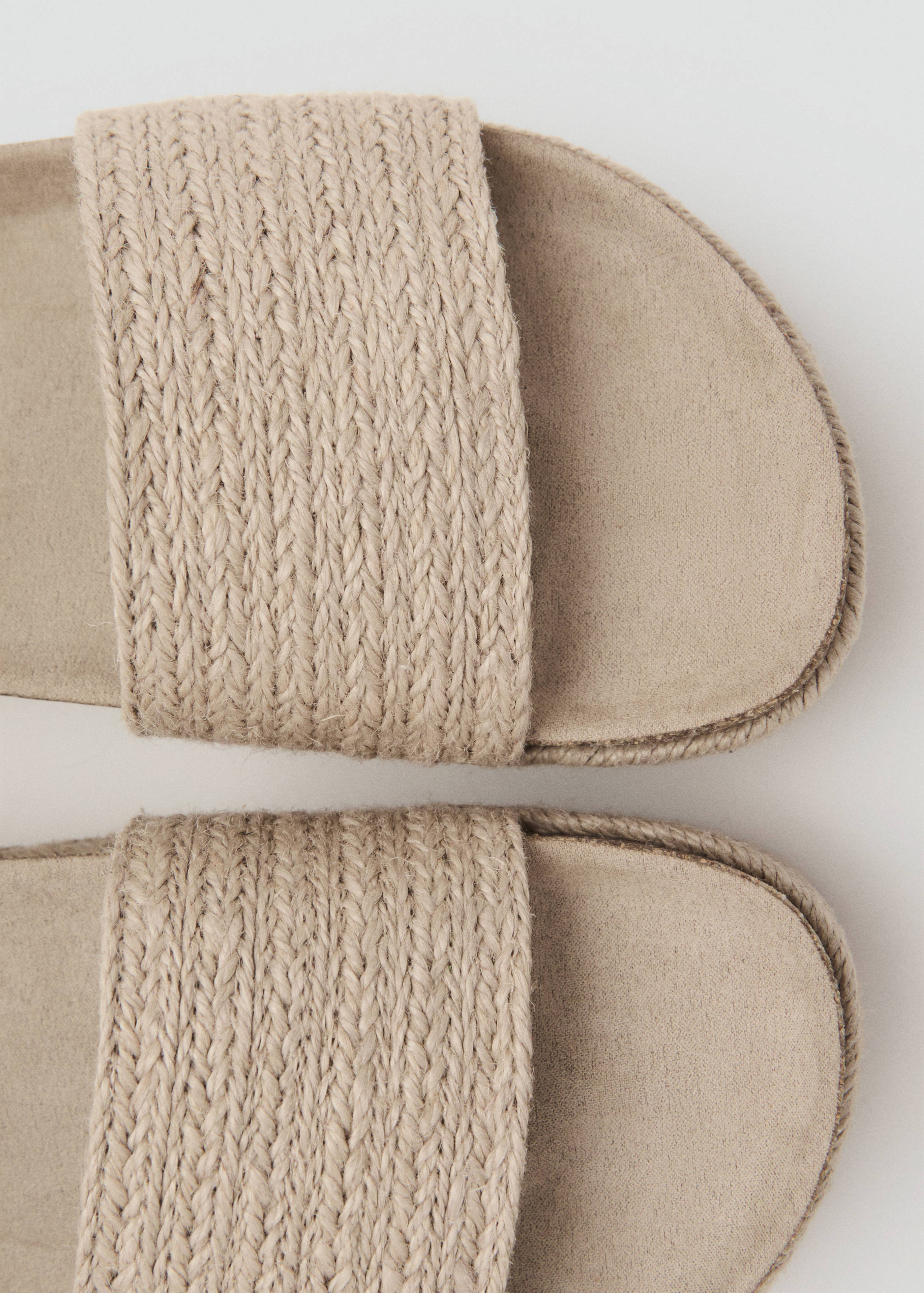 Braided jute sandals - Details of the article 1