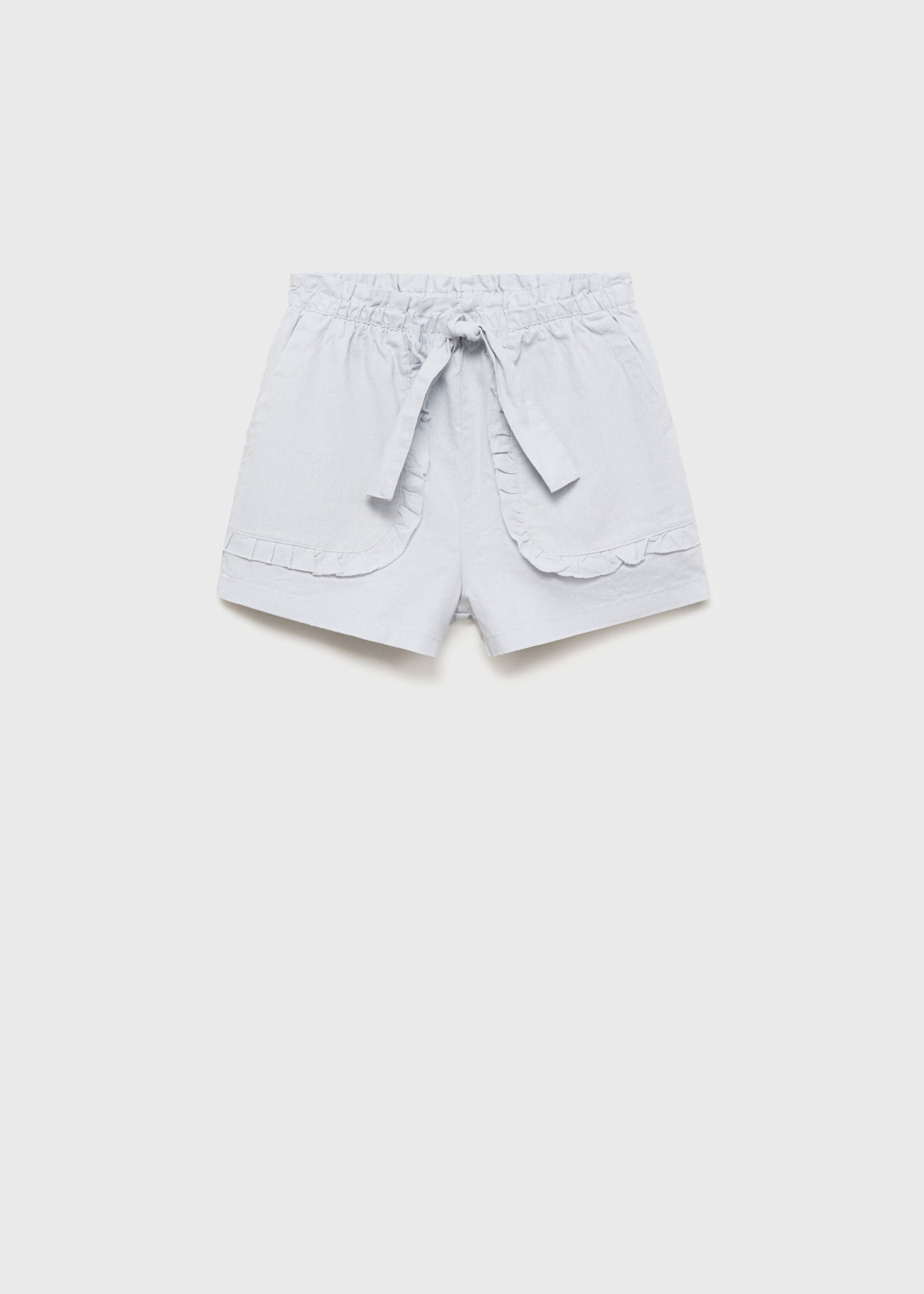 Linen shorts with belt - Article without model