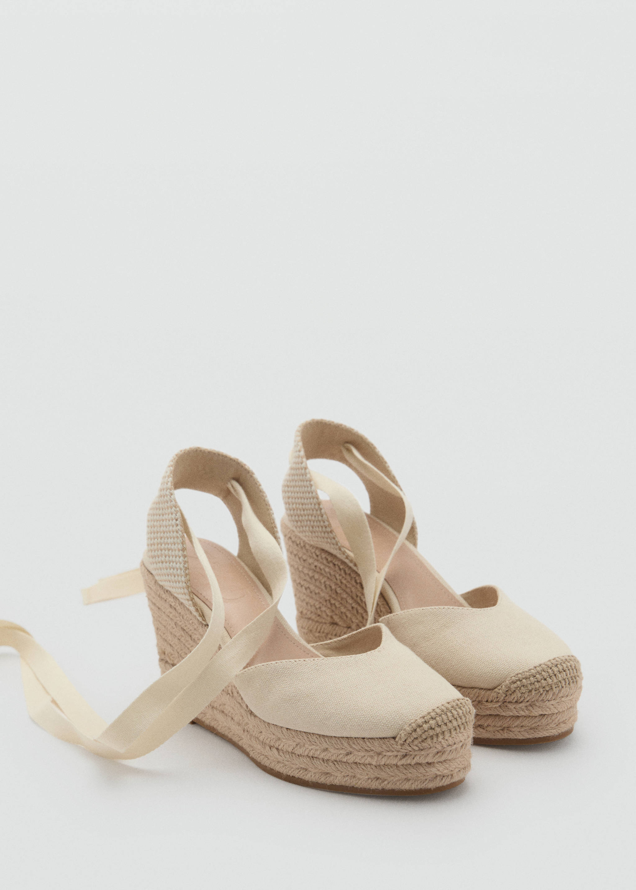 Lace-up espadrilles - Medium plane