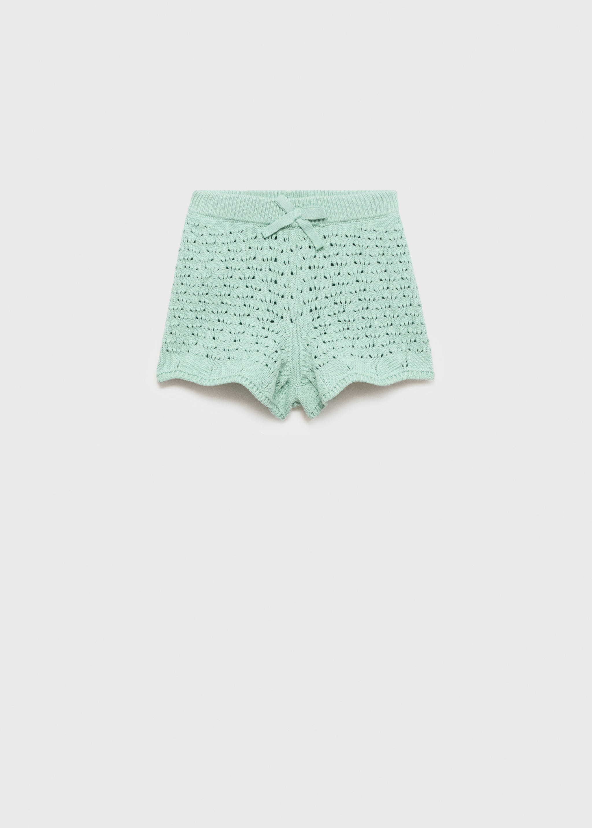 Crochet knitted shorts - Article without model