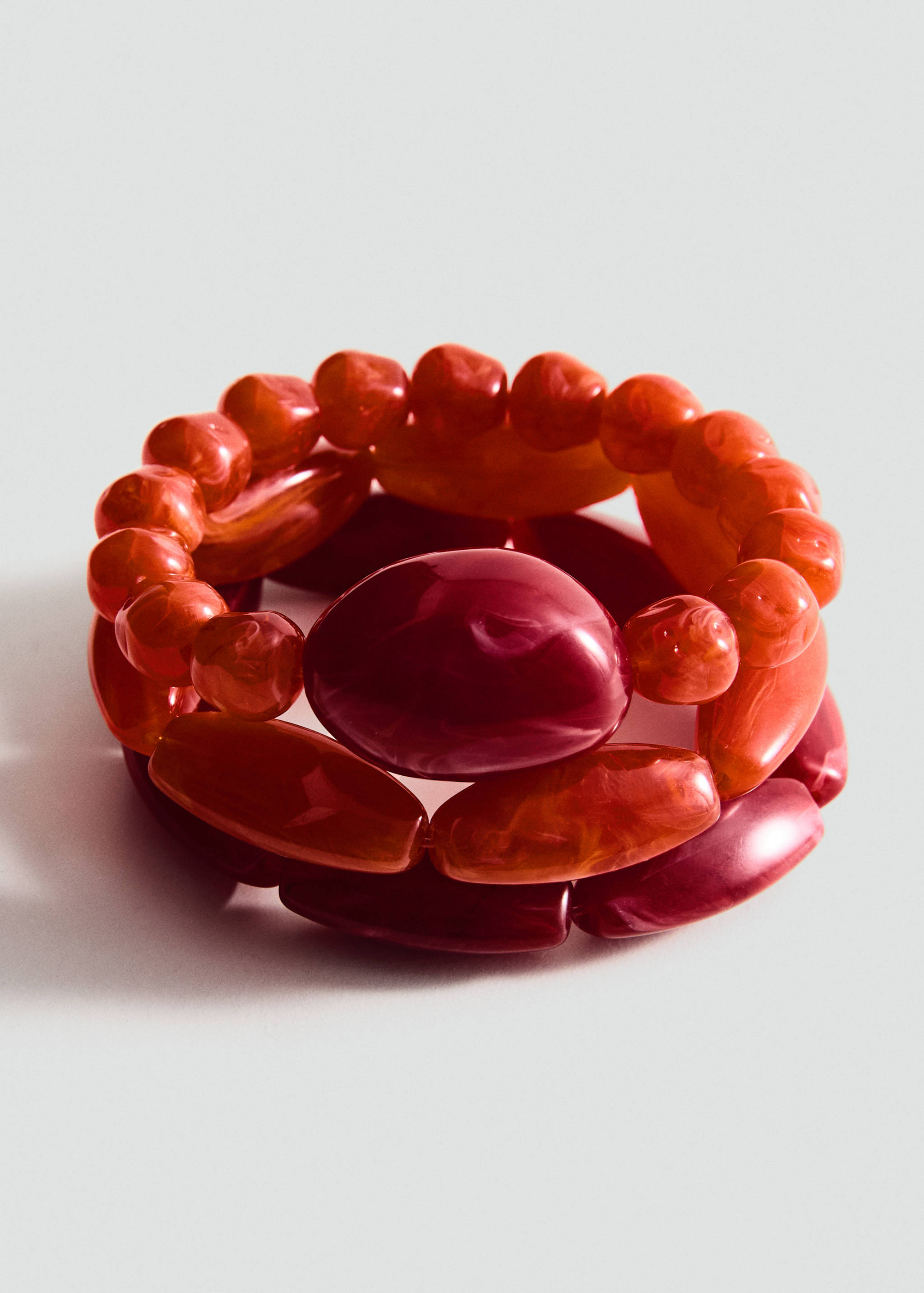 Set of 3 combined ball bracelets - Details of the article 1