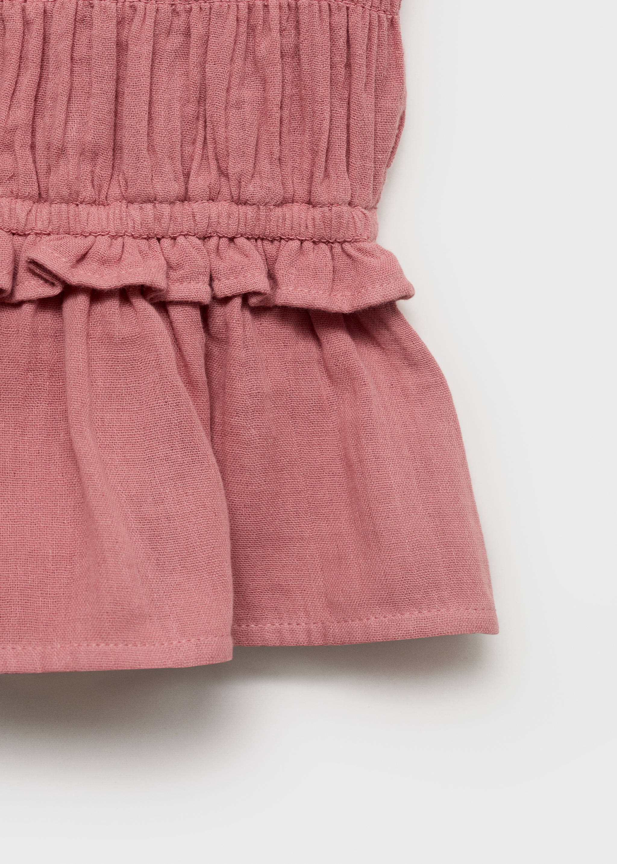 러플 개더드 블라우스 - 상품 내역: 0