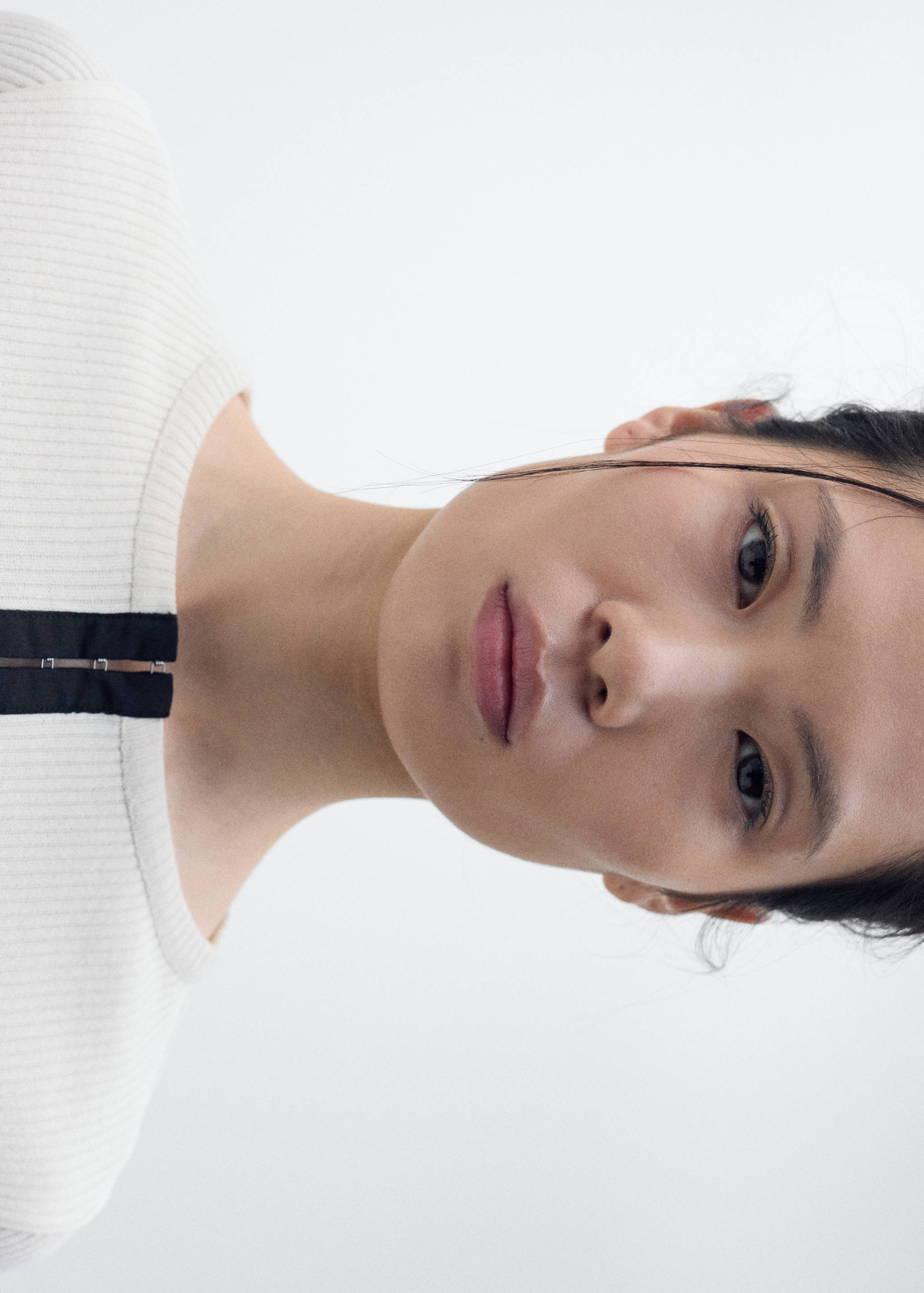 Cardigan coton fermeture contrastante - Détail de l'article 1