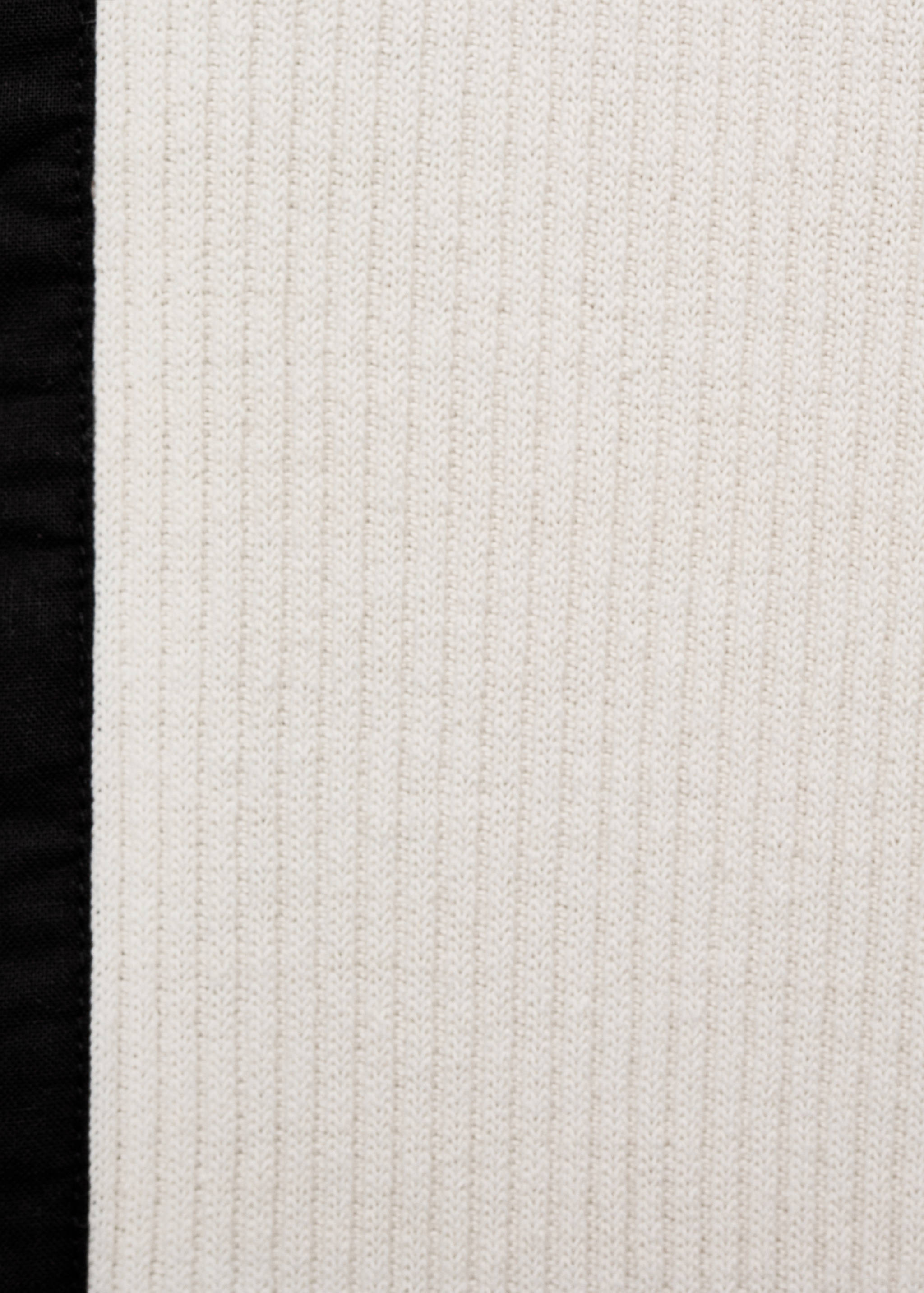 Cardigan coton fermeture contrastante - Détail de l'article 0