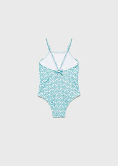 Floral print swimsuit — Green 5