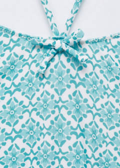 Floral print swimsuit — Green 4